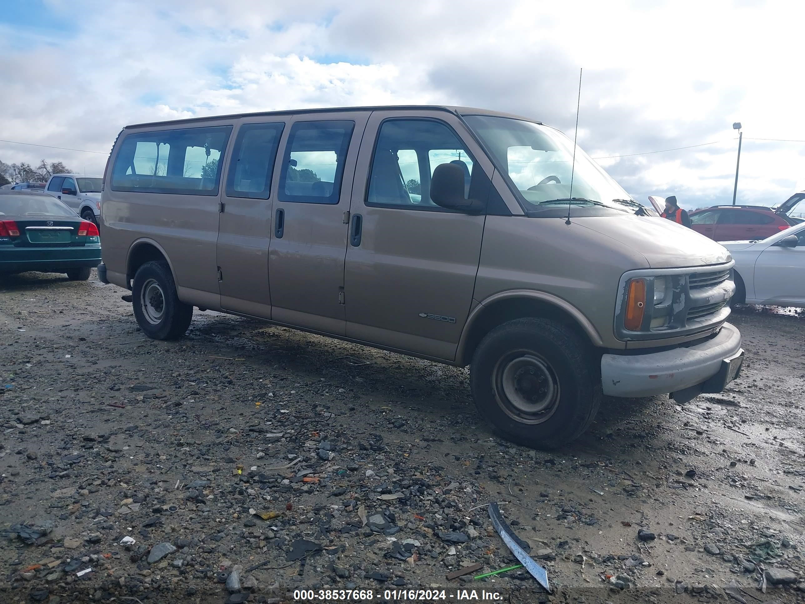 CHEVROLET EXPRESS 2002 1gahg39r821195000