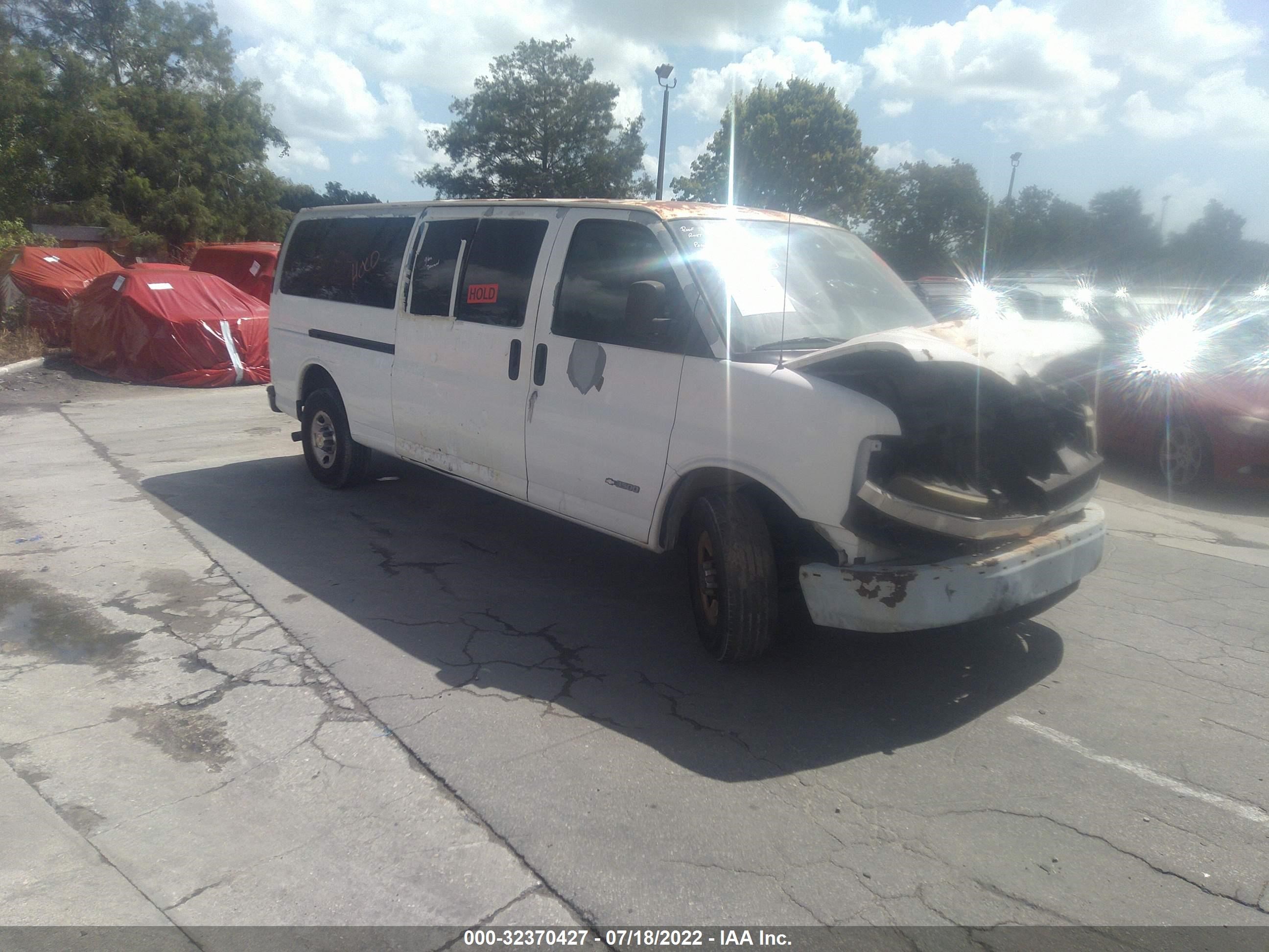 CHEVROLET EXPRESS 2005 1gahg39u051135432