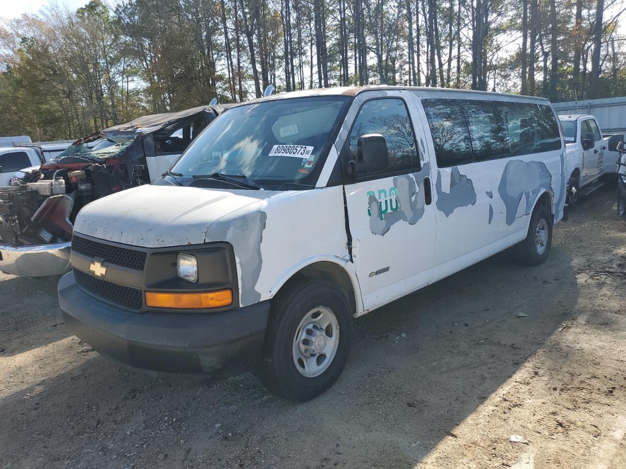 CHEVROLET EXPRESS 2006 1gahg39u161170112