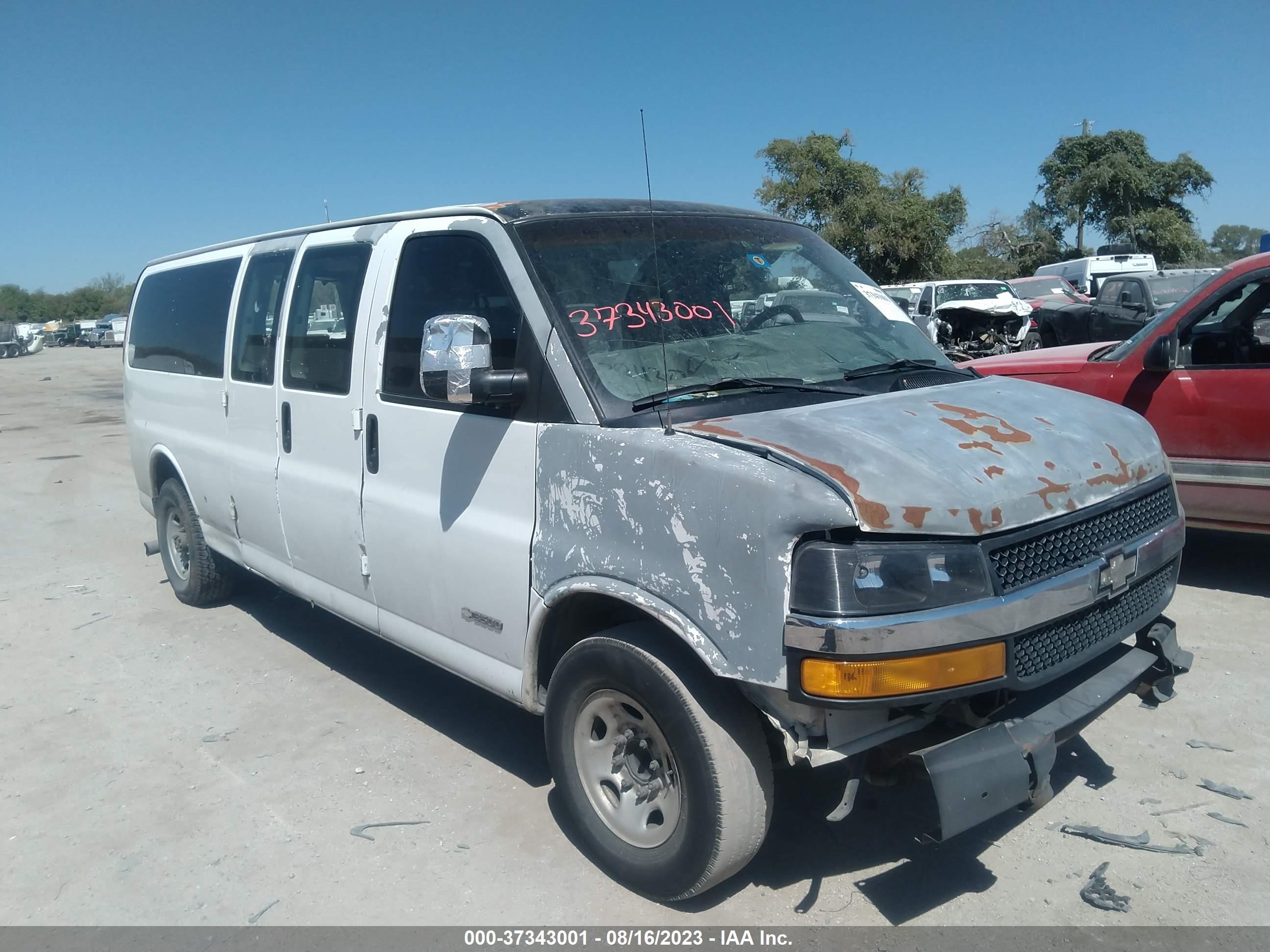 CHEVROLET EXPRESS 2003 1gahg39u331193922