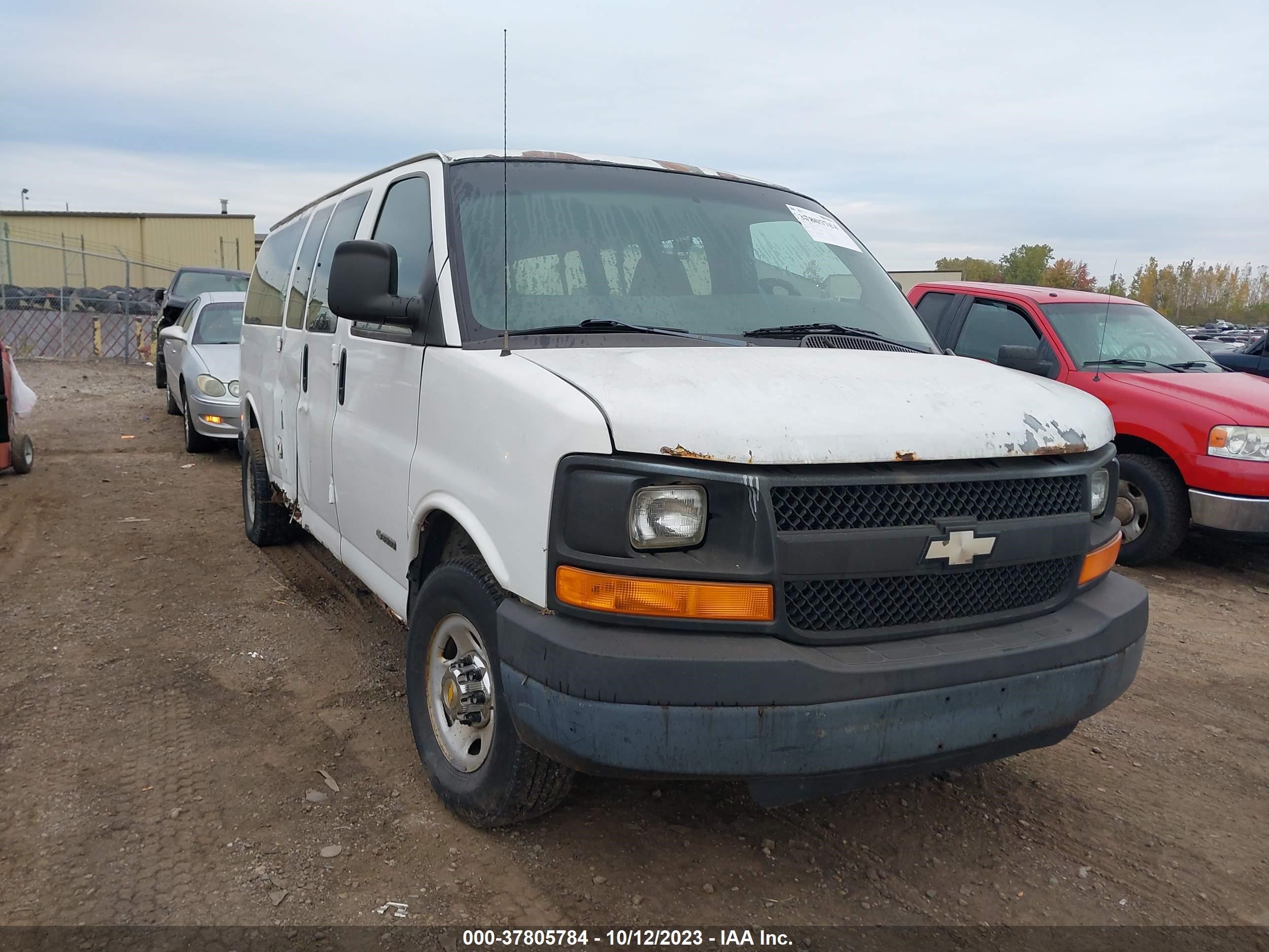 CHEVROLET EXPRESS 2003 1gahg39ux31145432