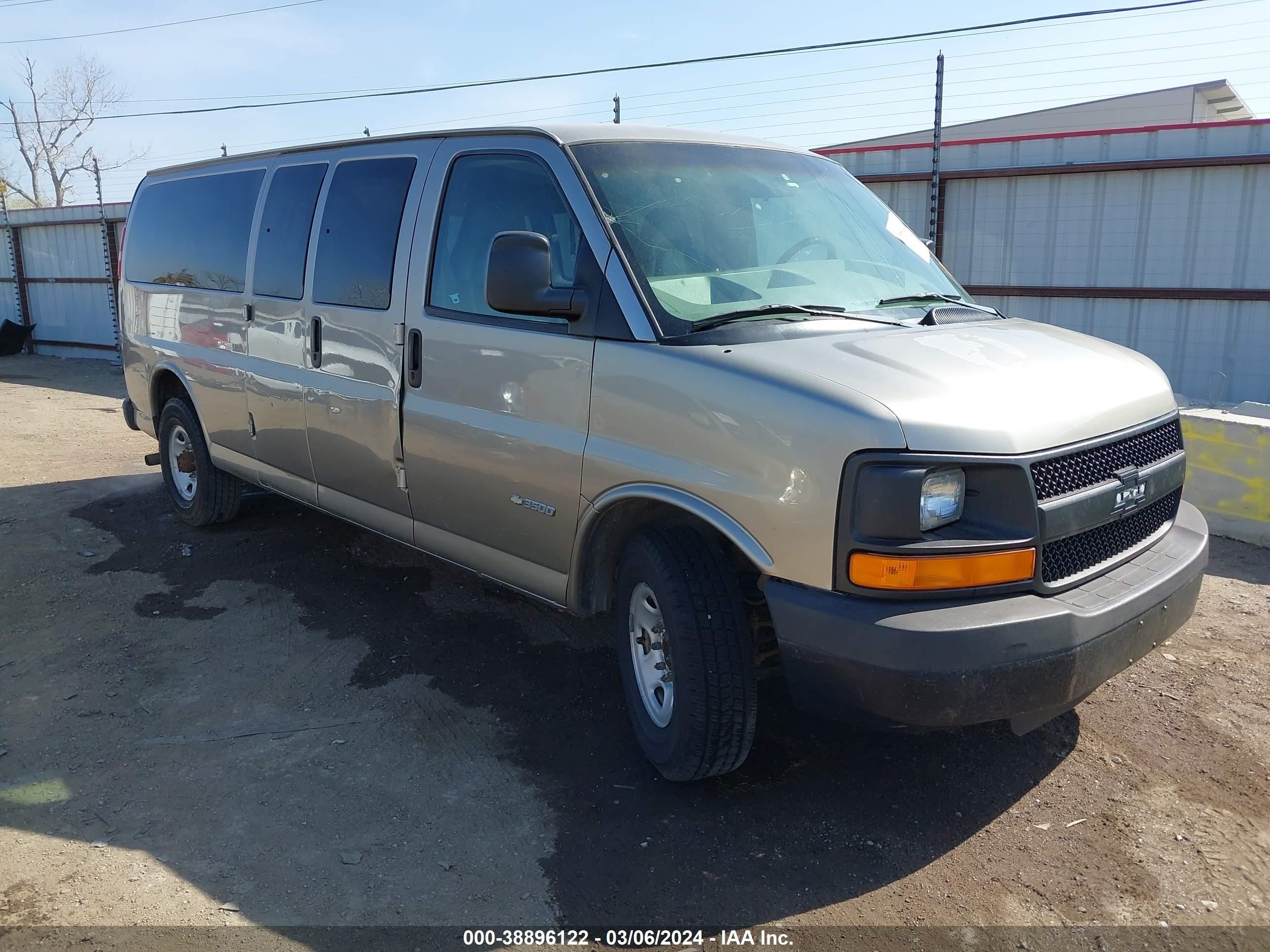 CHEVROLET EXPRESS 2003 1gahg39ux31193481