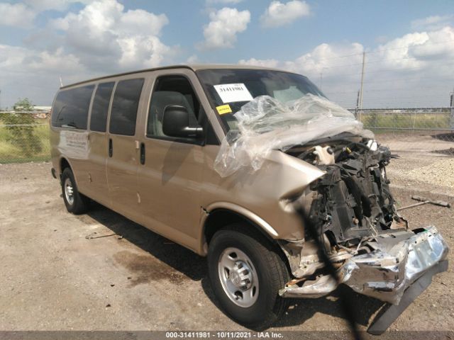 CHEVROLET EXPRESS PASSENGER 2013 1gazg1fa3d1100711