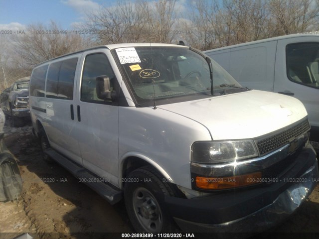 CHEVROLET EXPRESS PASSENGER 2016 1gazgmfg7g1275487