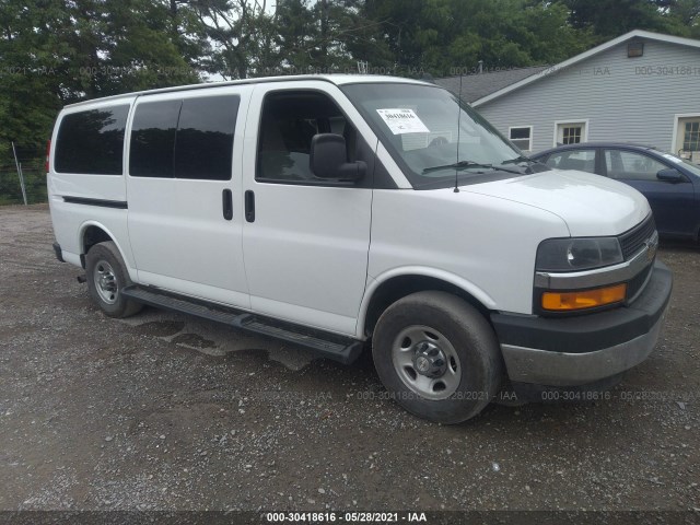 CHEVROLET EXPRESS PASSENGER 2018 1gazgmfg7j1261628