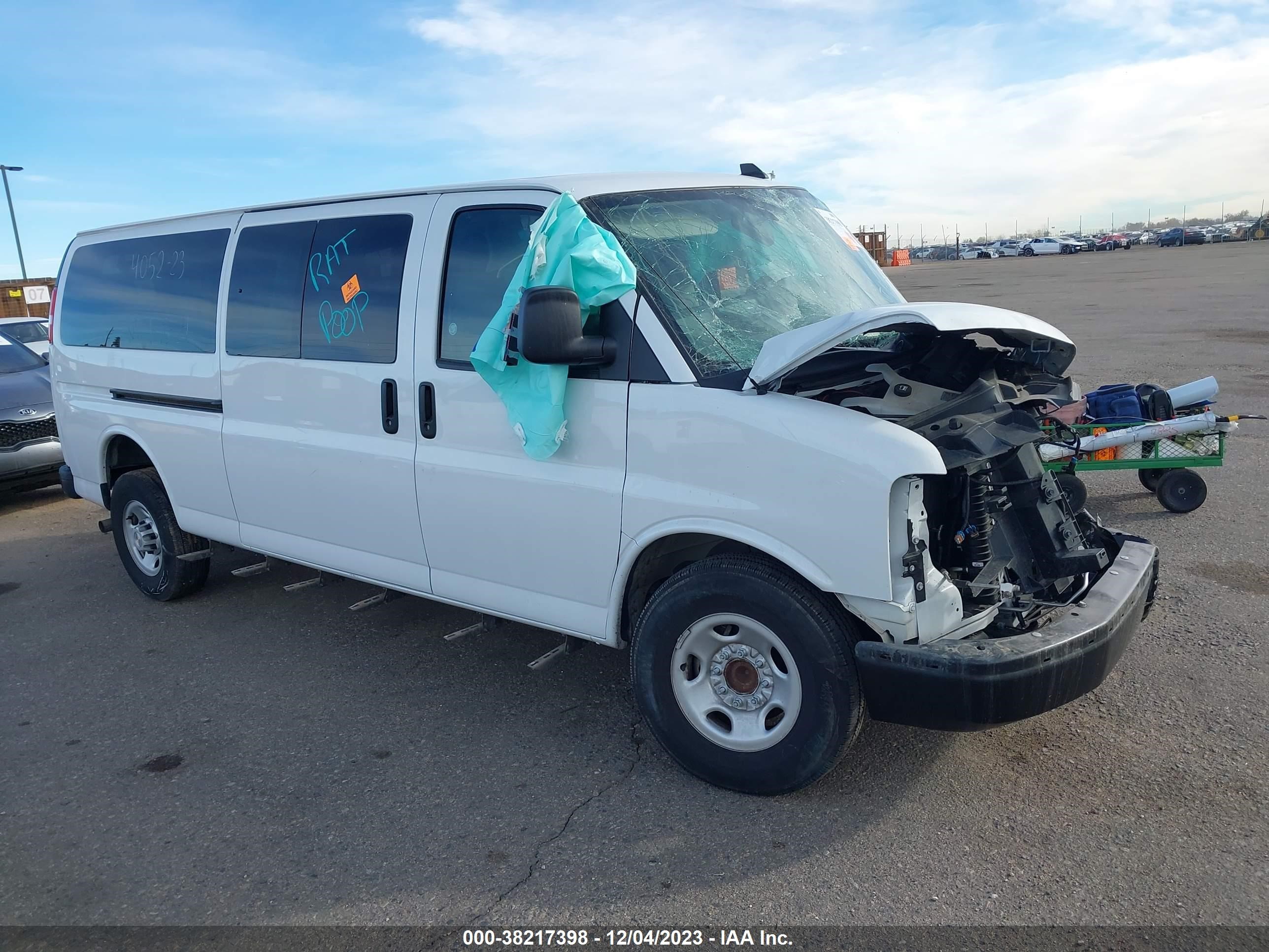 CHEVROLET EXPRESS 2022 1gazgnf75n1252812