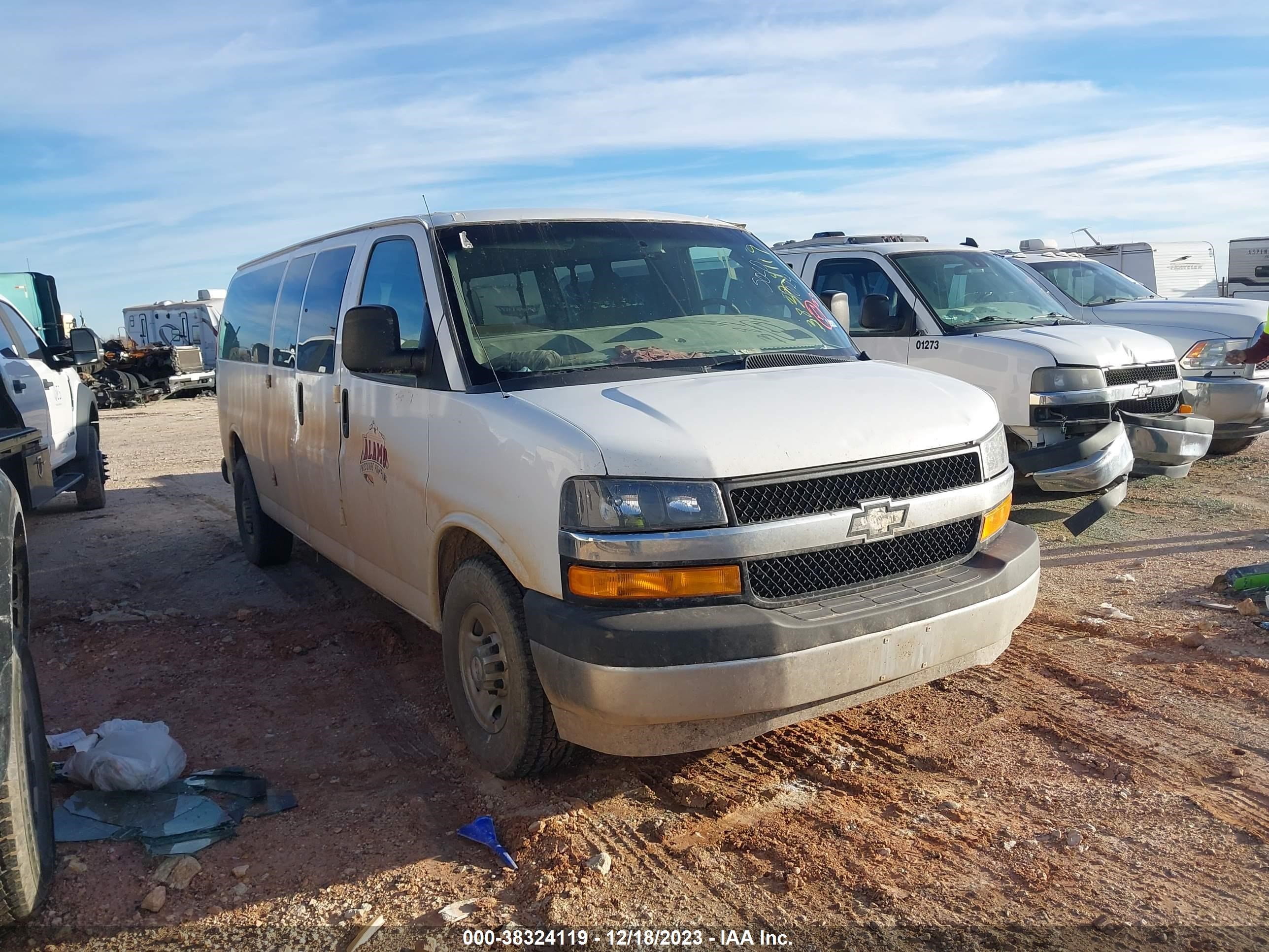 CHEVROLET EXPRESS 2017 1gazgpfg6h1203750