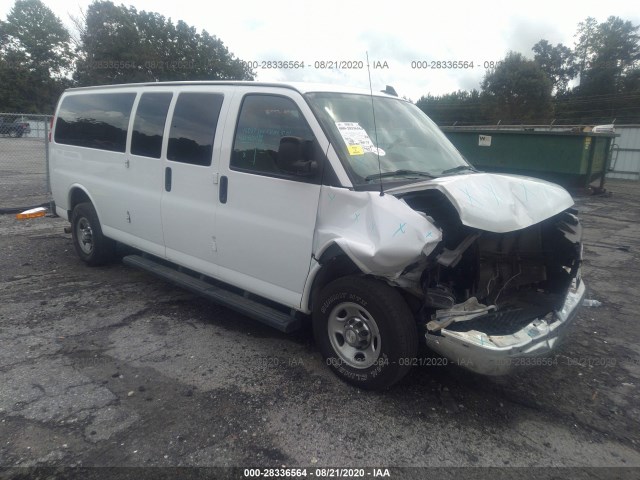 CHEVROLET EXPRESS PASSENGER 2018 1gazgpfgxj1287531