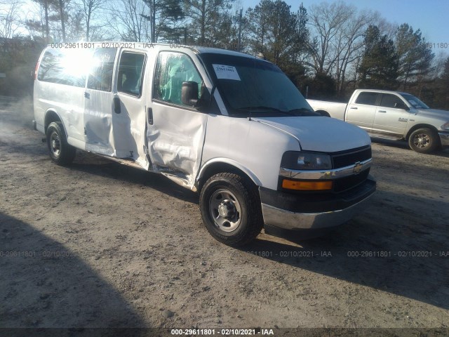 CHEVROLET EXPRESS PASSENGER 2018 1gazgpfp9j1233167