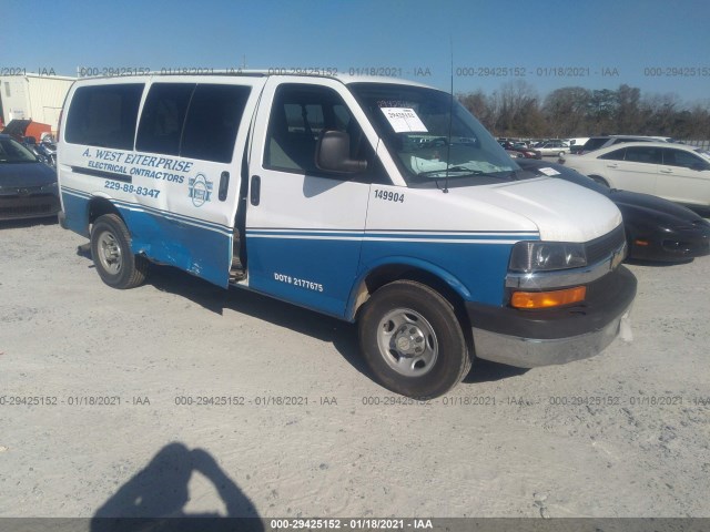 CHEVROLET EXPRESS PASSENGER 2013 1gazgyfg3d1118882