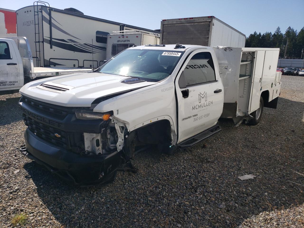 CHEVROLET SILVERADO 2021 1gb3wrey7mf295507