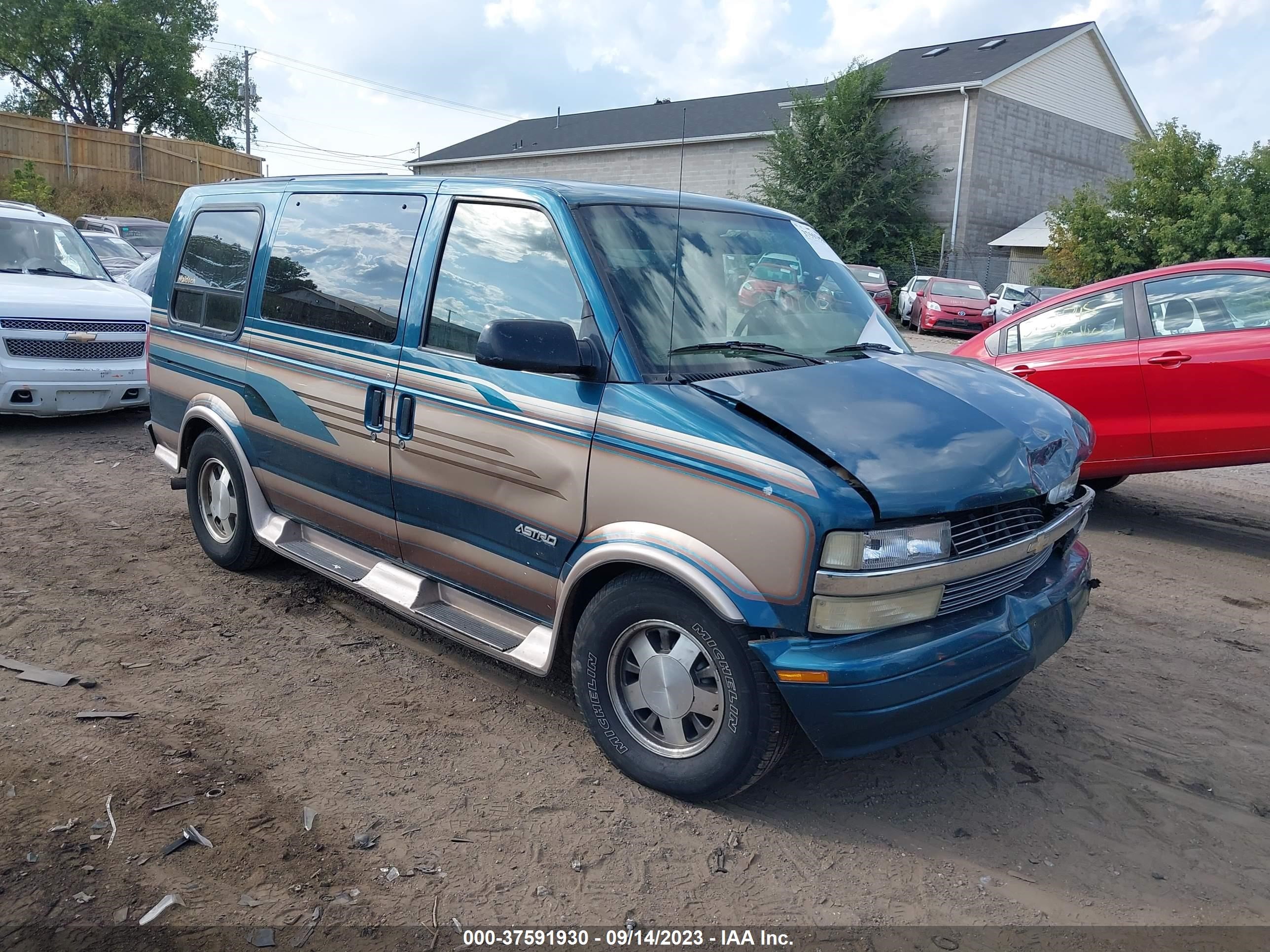 CHEVROLET ASTRO 1995 1gbdm19w7sb195920