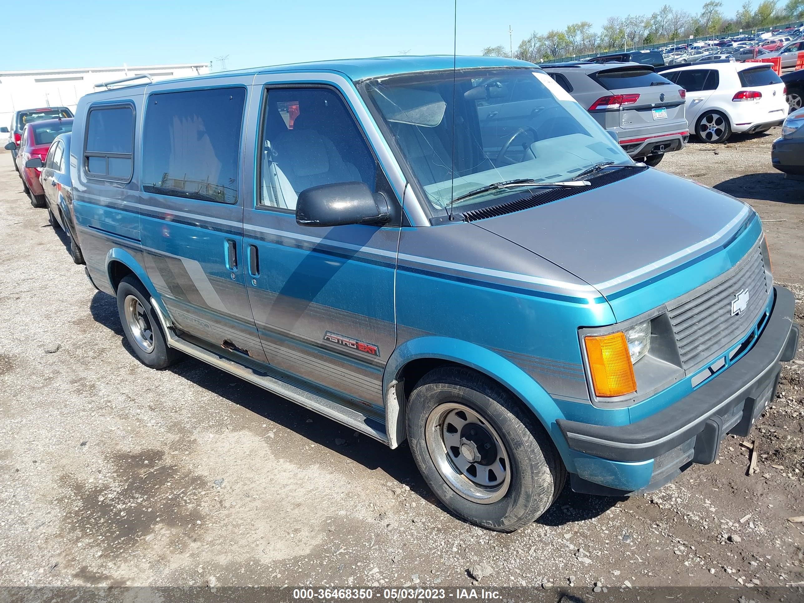 CHEVROLET ASTRO 1992 1gbdm19z1nb196771