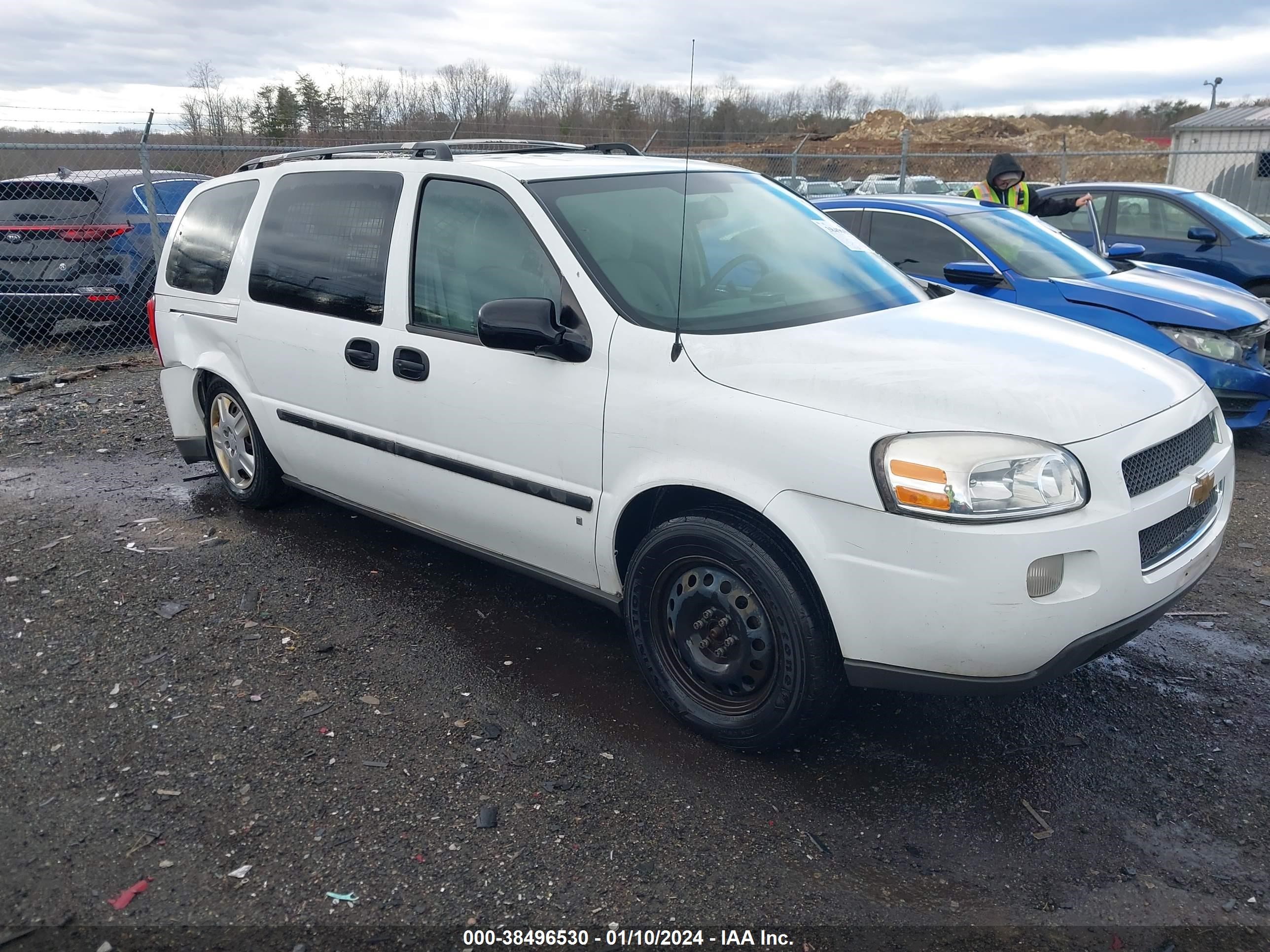 CHEVROLET UPLANDER 2008 1gbdv13108d204173