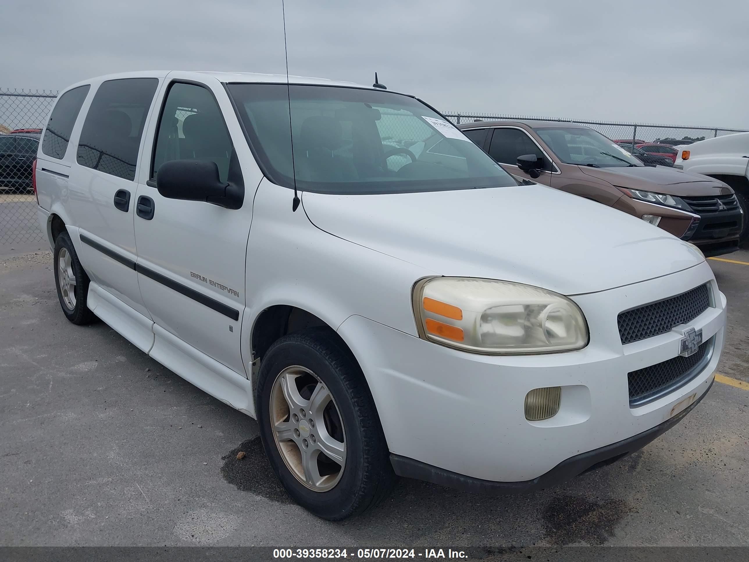 CHEVROLET UPLANDER 2007 1gbdv13w07d139352