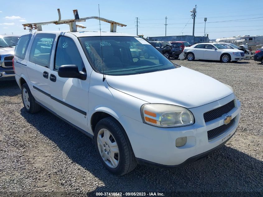 CHEVROLET UPLANDER 2008 1gbdv13w28d211332