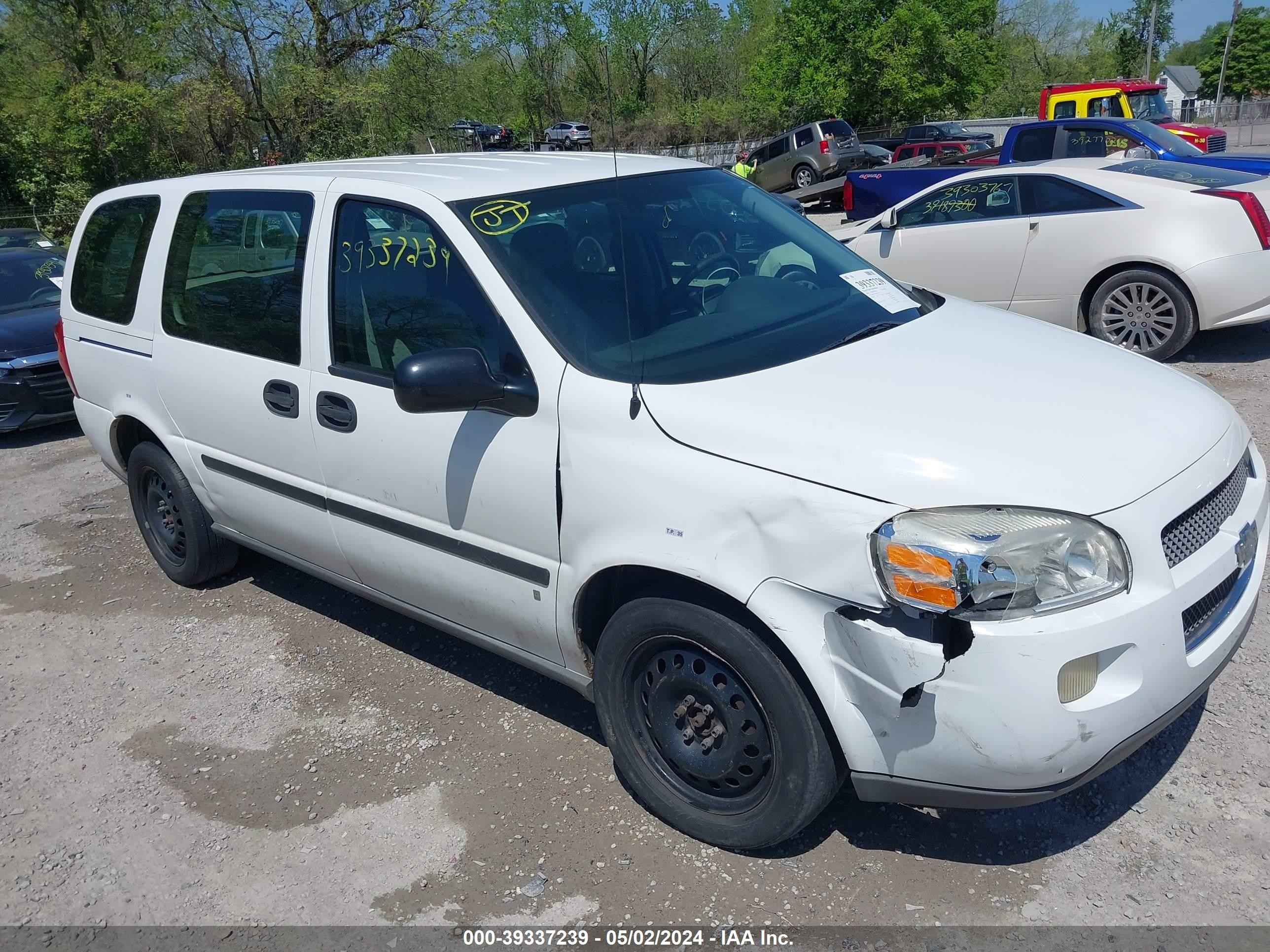 CHEVROLET UPLANDER 2008 1gbdv13w68d110102