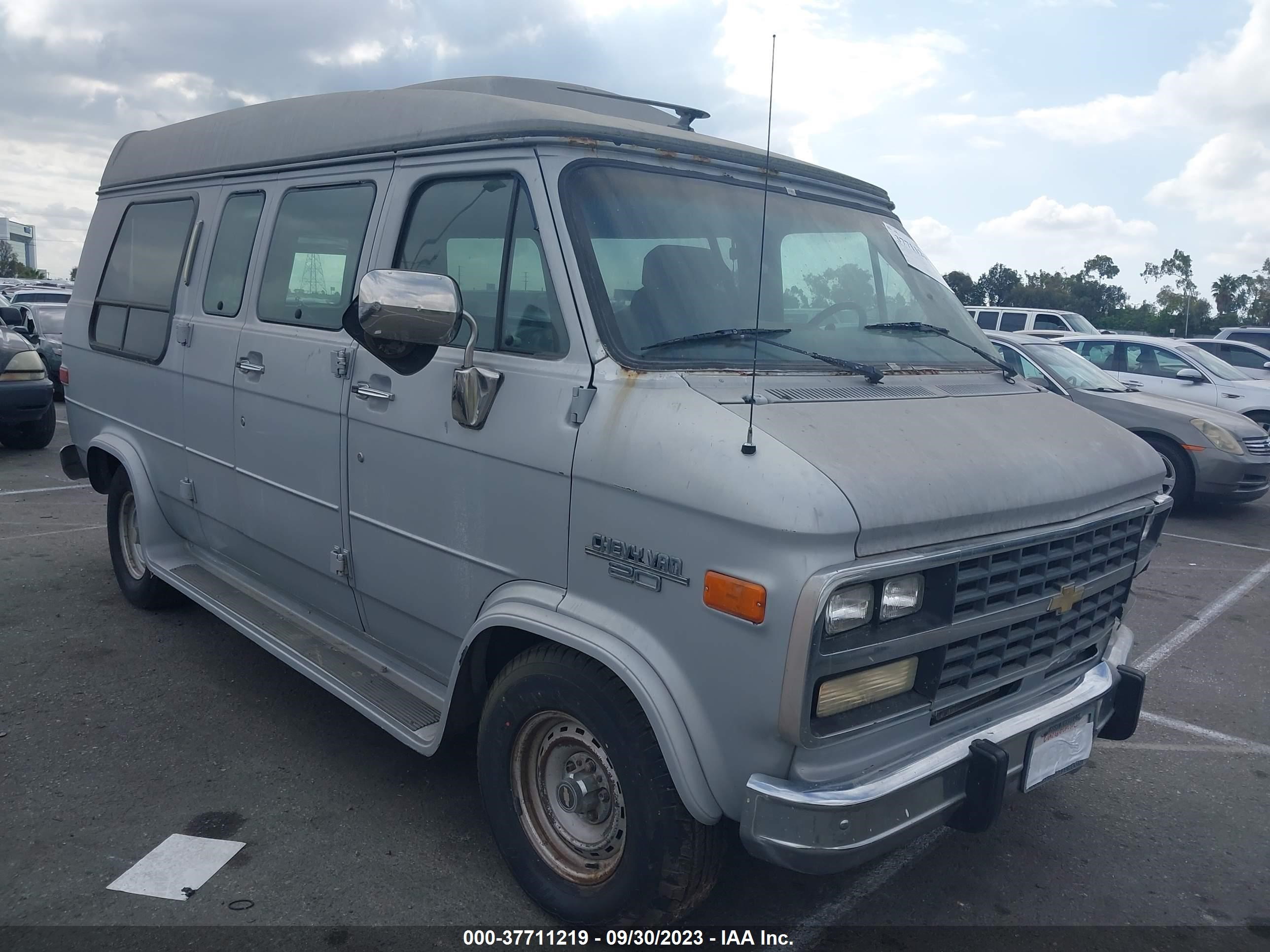 CHEVROLET VAN 1994 1gbeg25k4rf184574