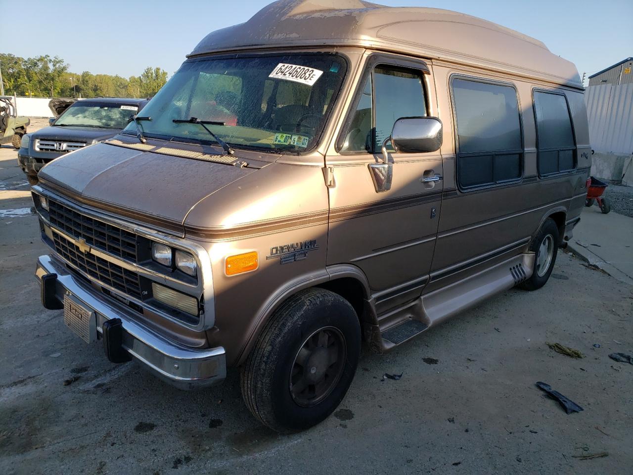 CHEVROLET VAN 1995 1gbeg25k7sf190391