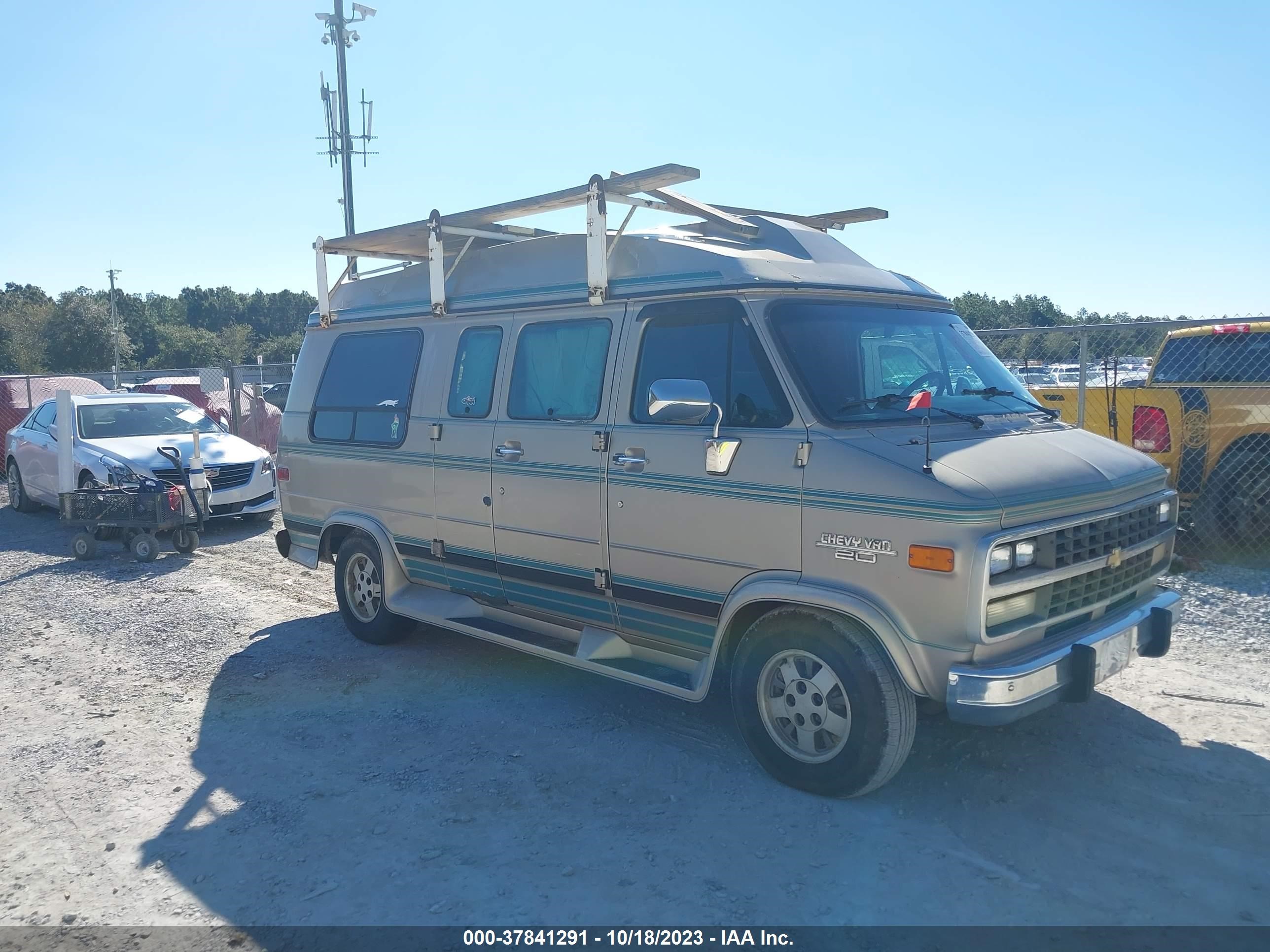 CHEVROLET VAN 1994 1gbeg25k9rf147858