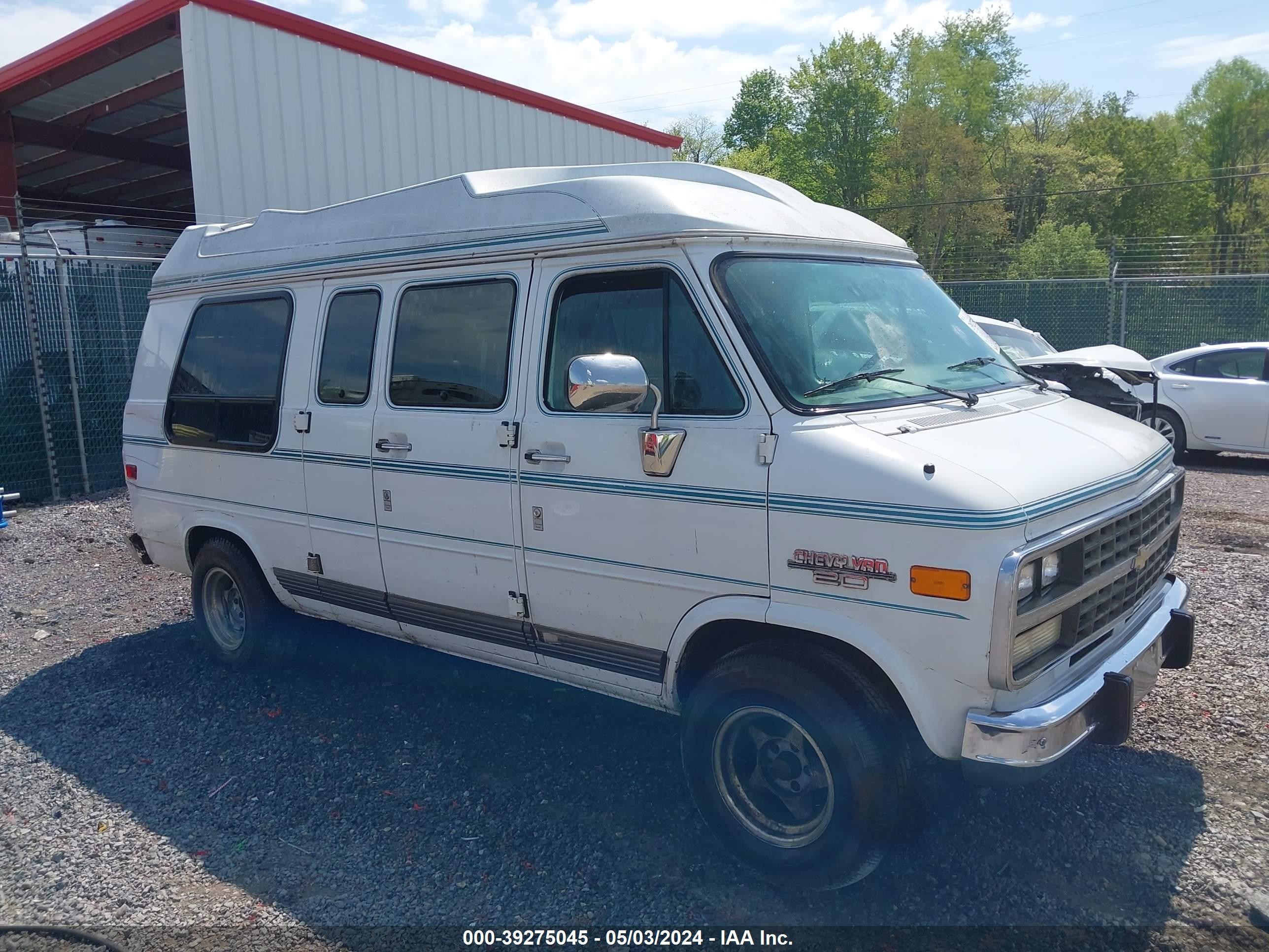 CHEVROLET VAN 1995 1gbeg25kxsf144229