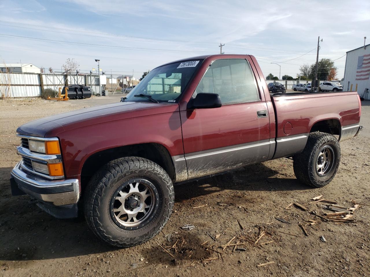 CHEVROLET SILVERADO 1997 1gbek14r8vz173755