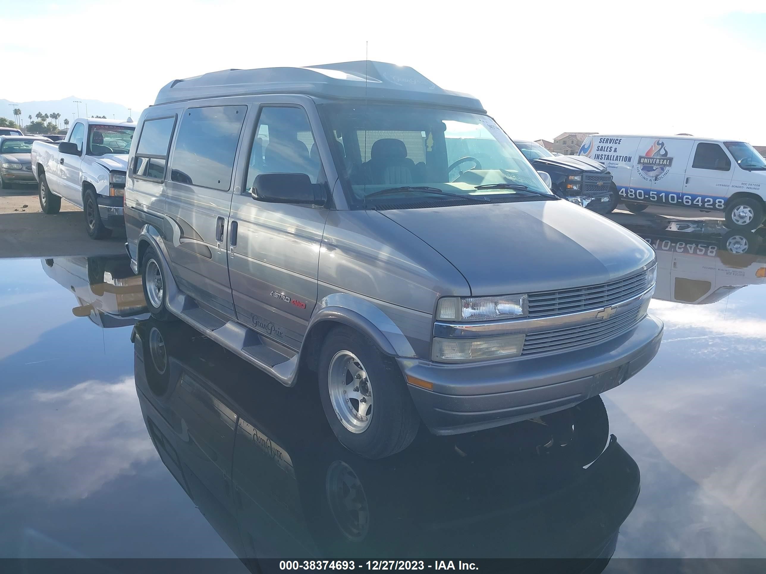 CHEVROLET ASTRO 1995 1gbel19w1sb150544