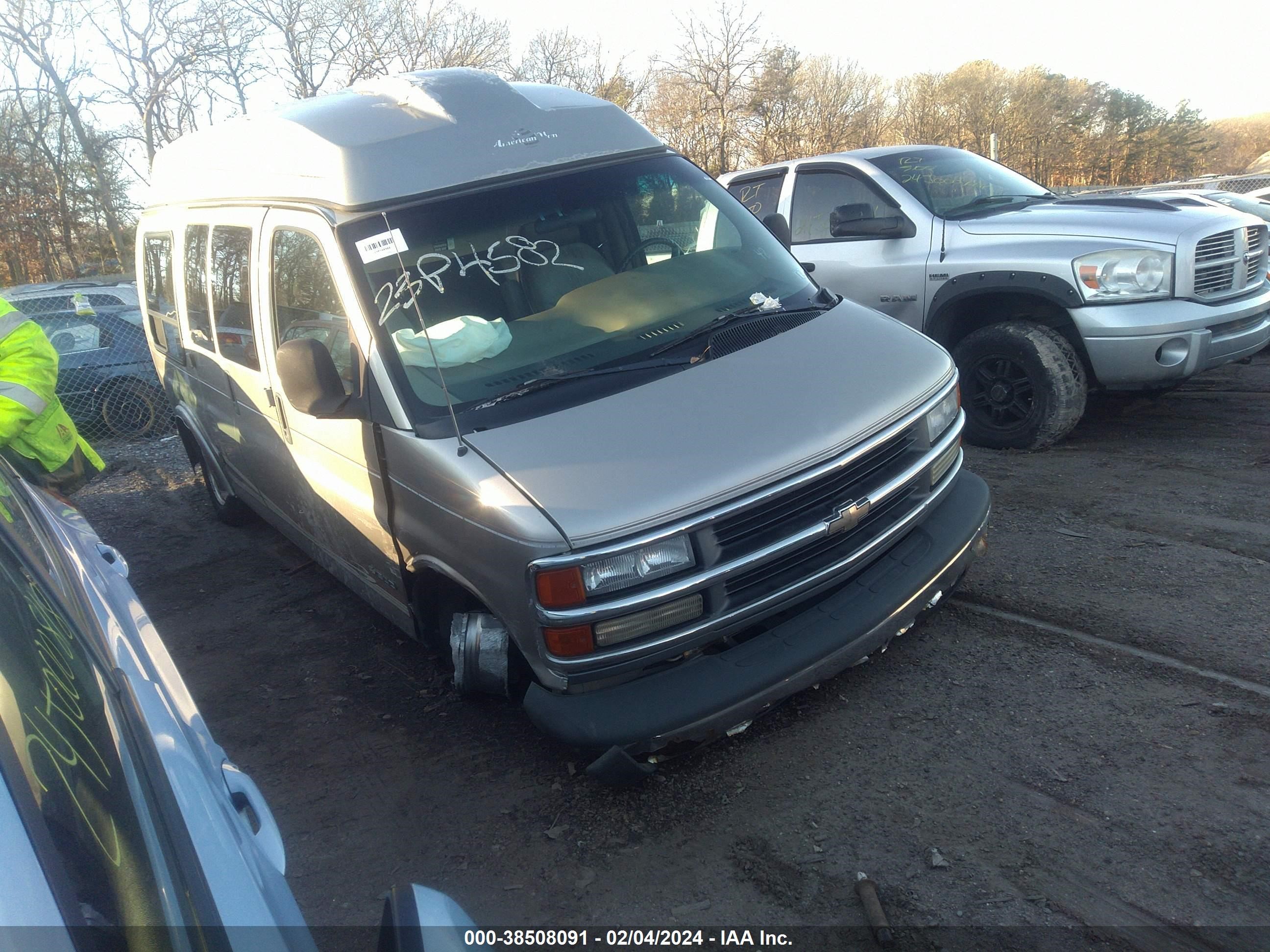 CHEVROLET EXPRESS 2000 1gbfg15r0y1272187