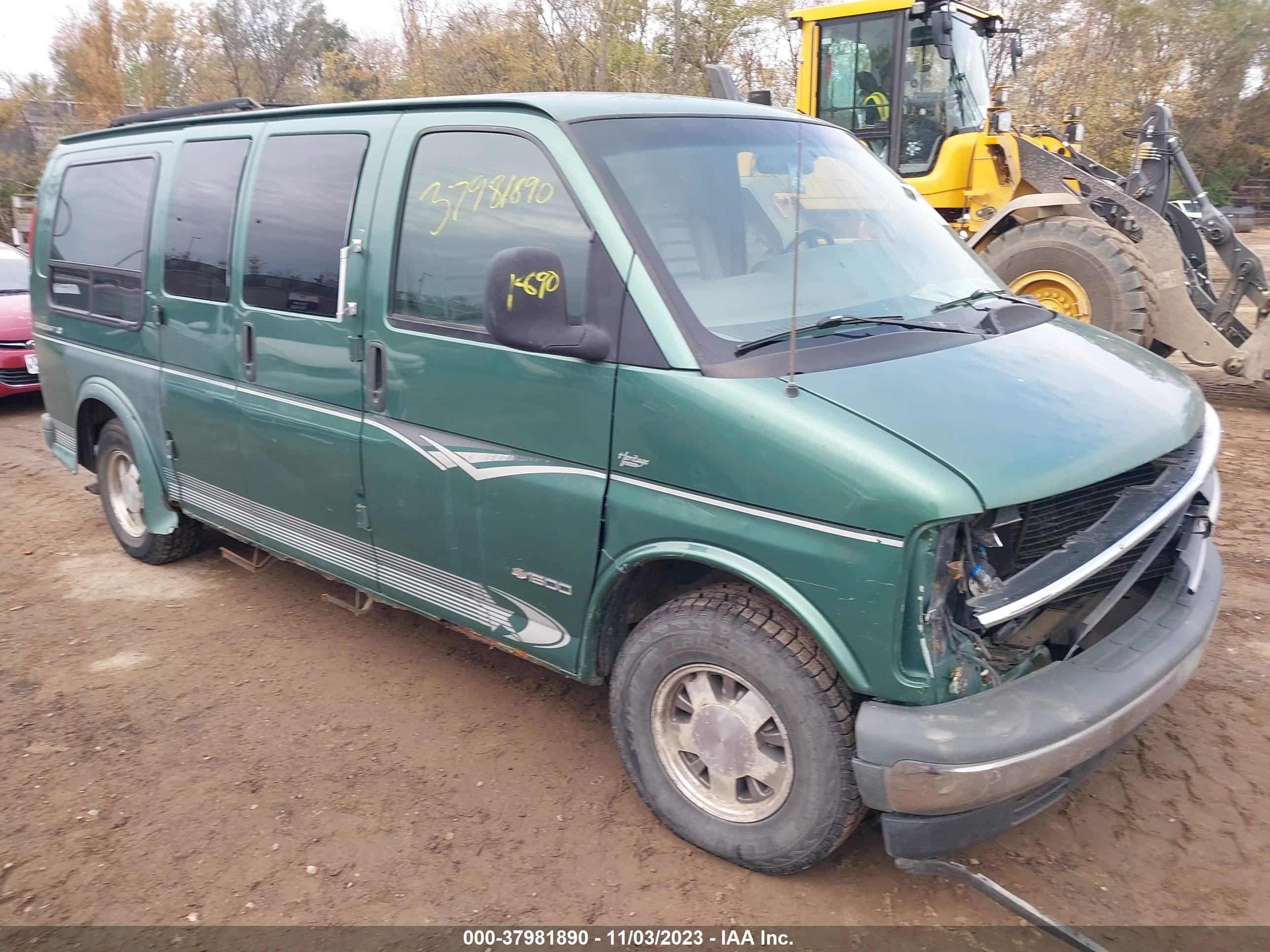 CHEVROLET EXPRESS 1999 1gbfg15r1x1057772