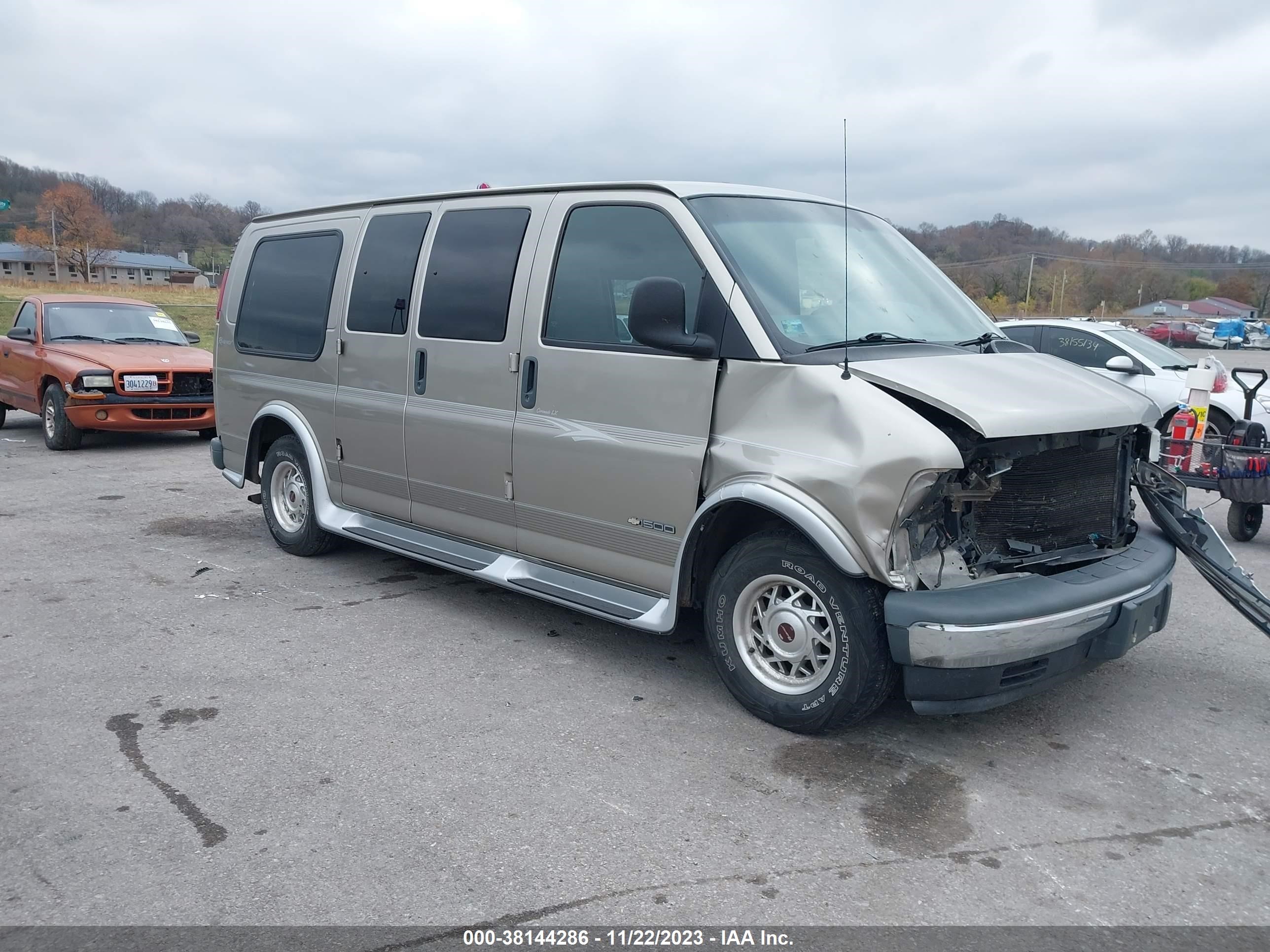 CHEVROLET EXPRESS 2002 1gbfg15r721224743