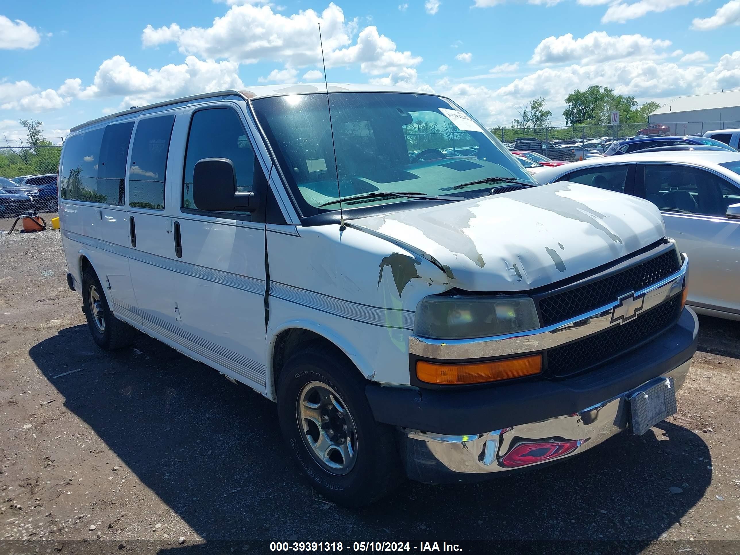 CHEVROLET EXPRESS 2003 1gbfg15t831189238