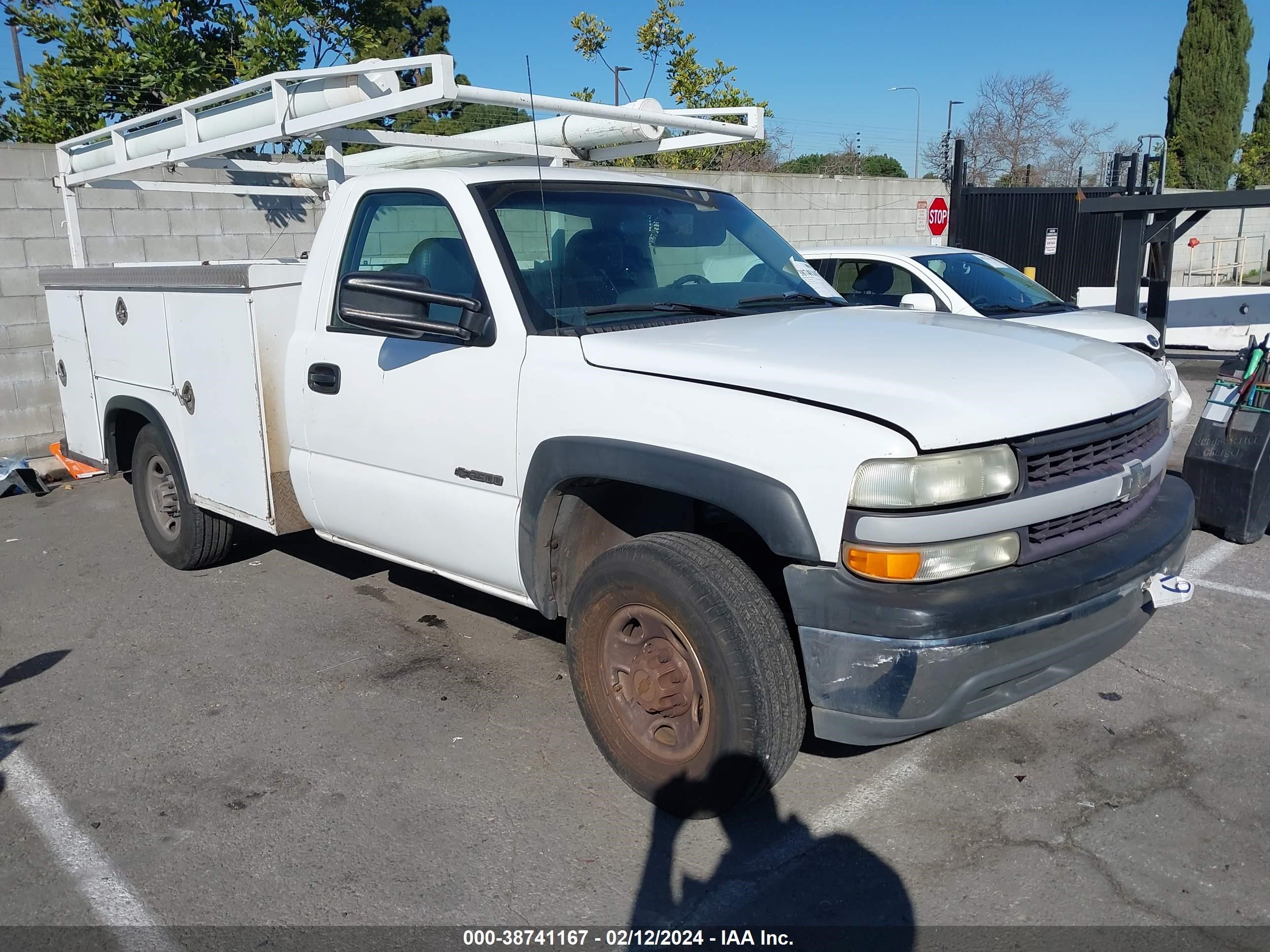 CHEVROLET SILVERADO 2002 1gbgc24u92z102379