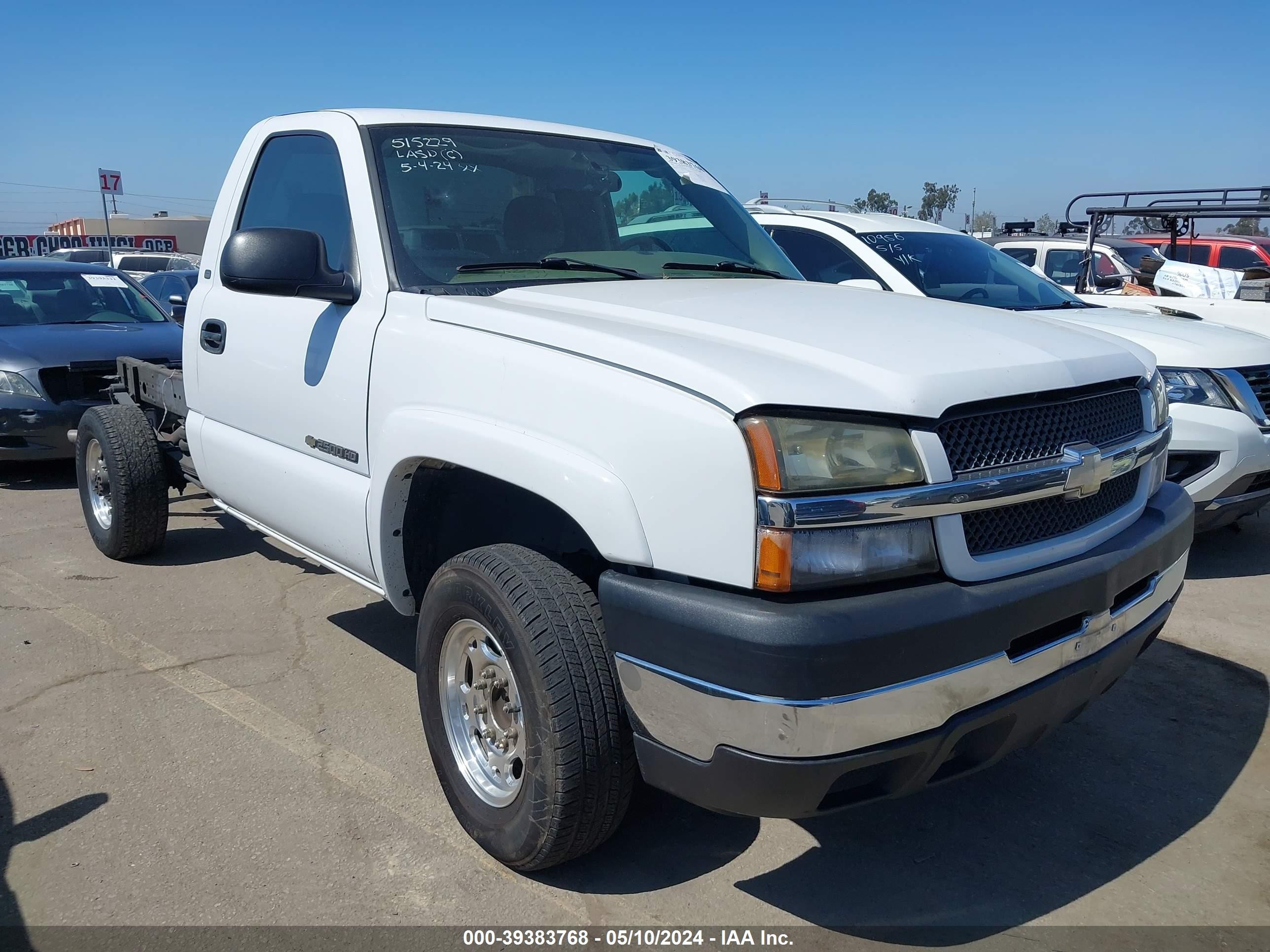 CHEVROLET SILVERADO 2004 1gbhc24u14e288708