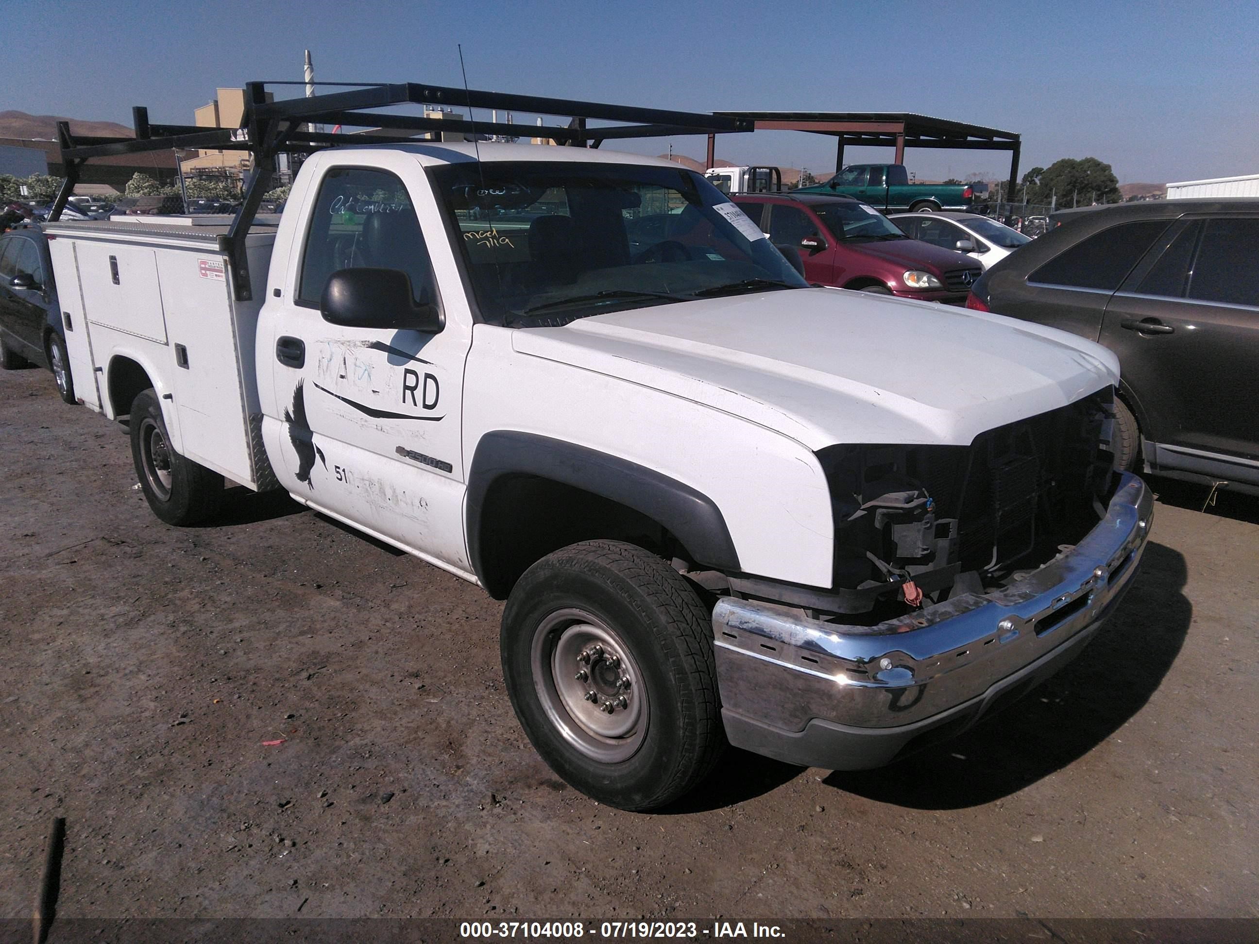 CHEVROLET SILVERADO 2003 1gbhc24u53e111013