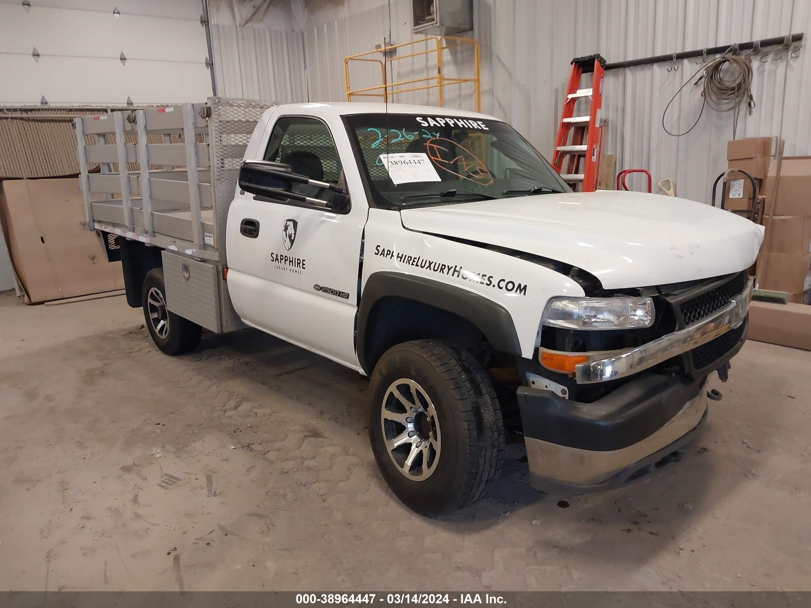 CHEVROLET SILVERADO 2002 1gbhc24u62e129504