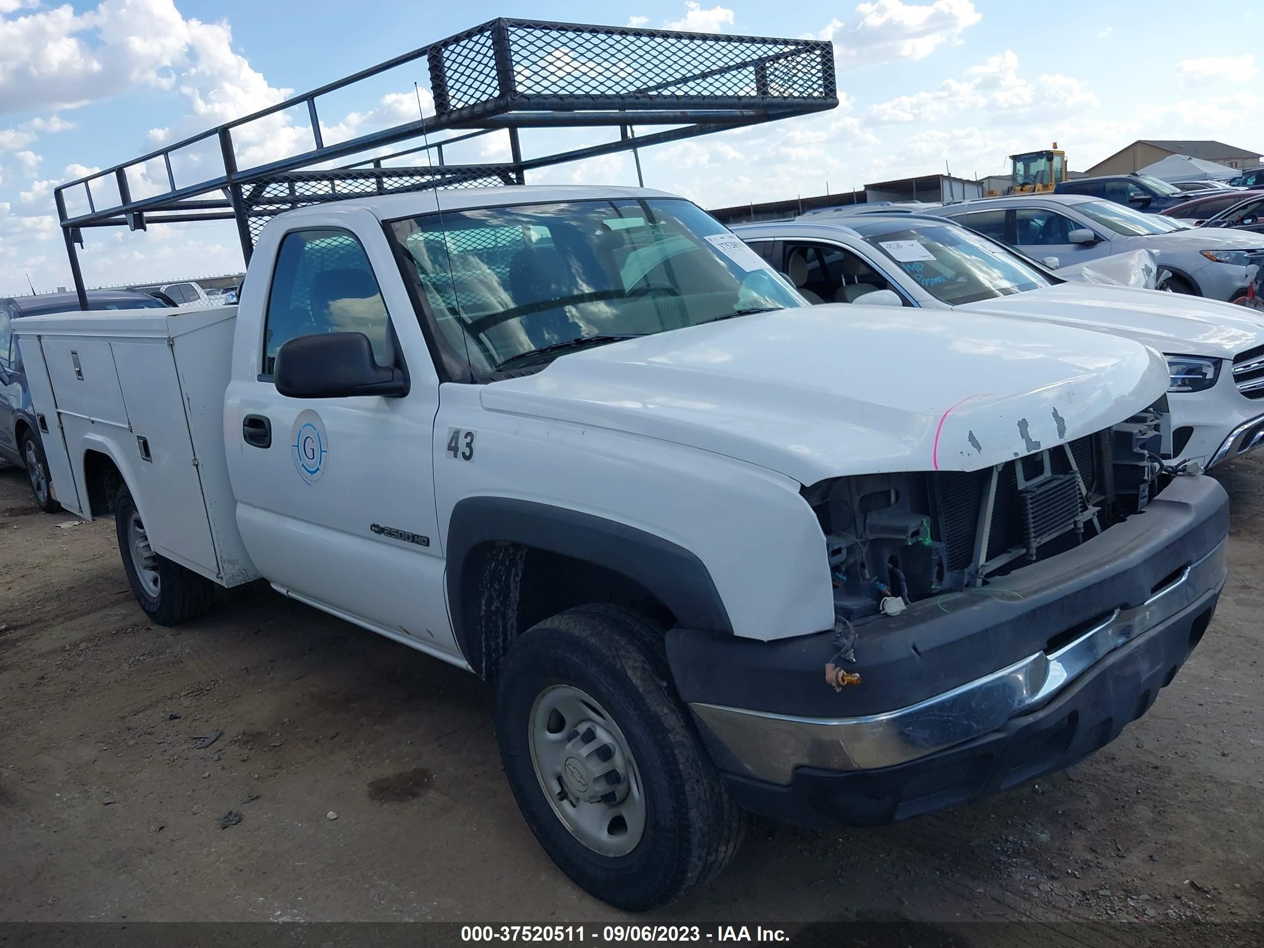 CHEVROLET SILVERADO 2006 1gbhc24u66e258414