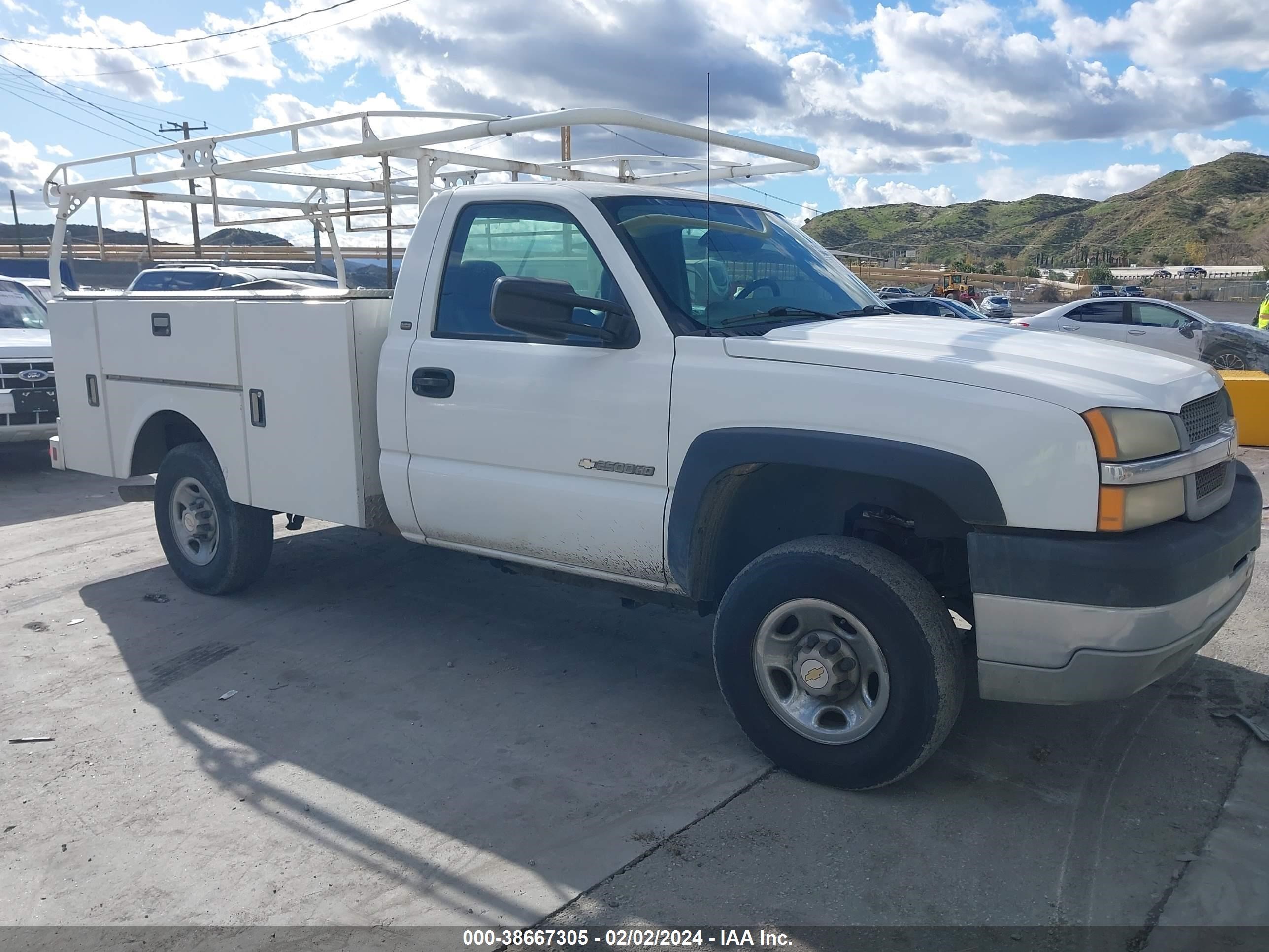 CHEVROLET SILVERADO 2004 1gbhc24u84e216789