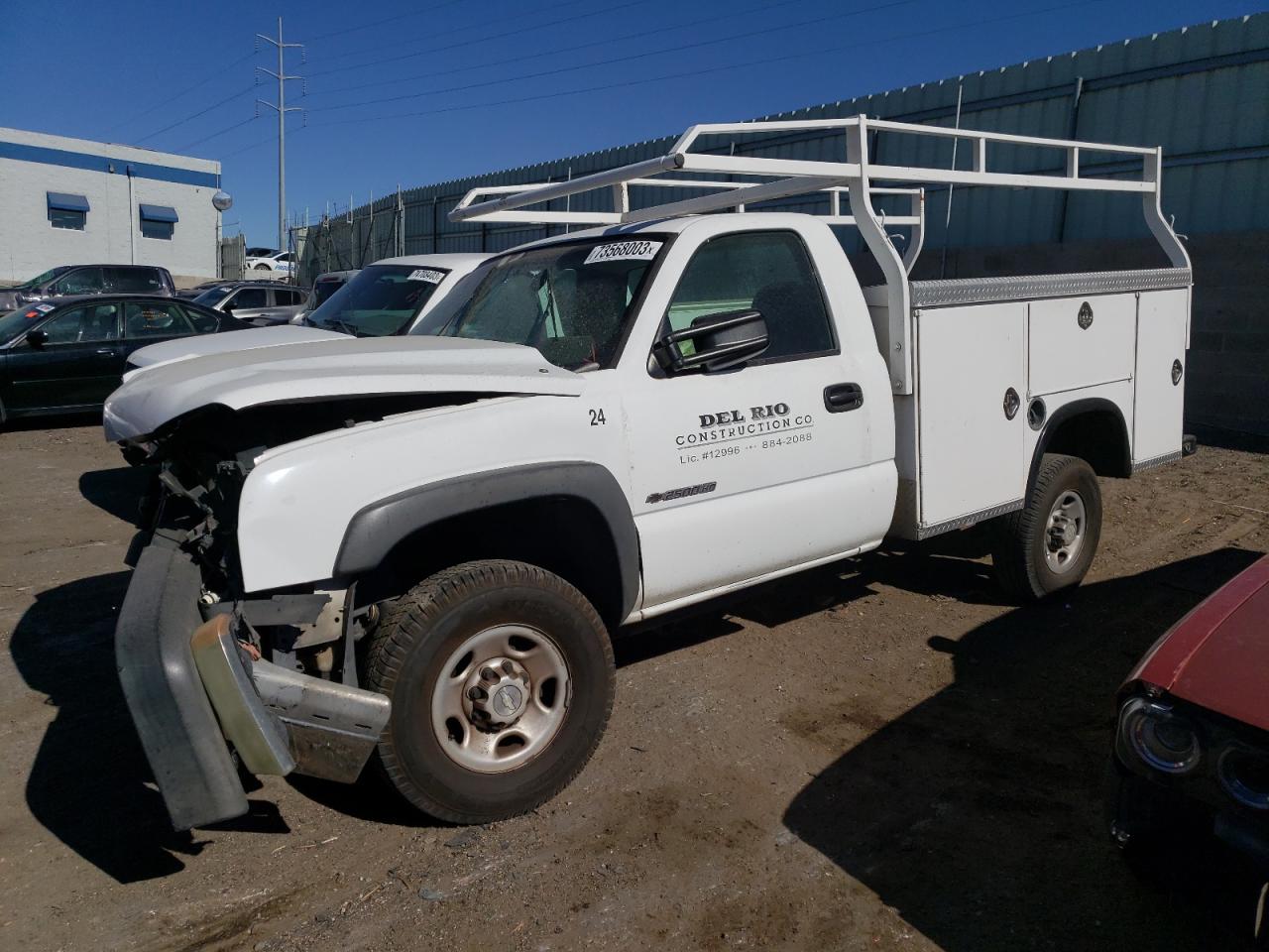 CHEVROLET SILVERADO 2006 1gbhc24u96e158386