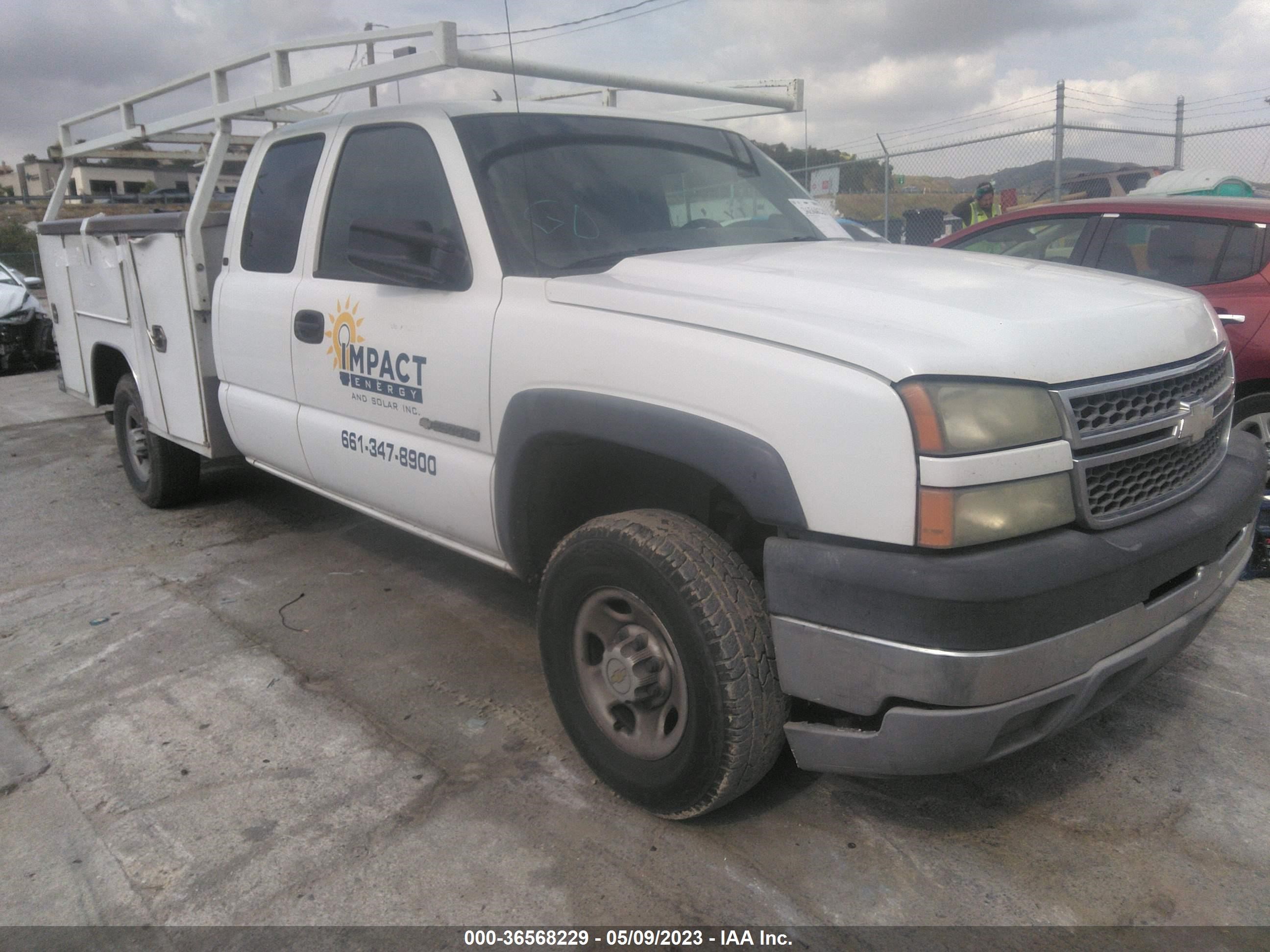 CHEVROLET SILVERADO 2005 1gbhc29u25e260295