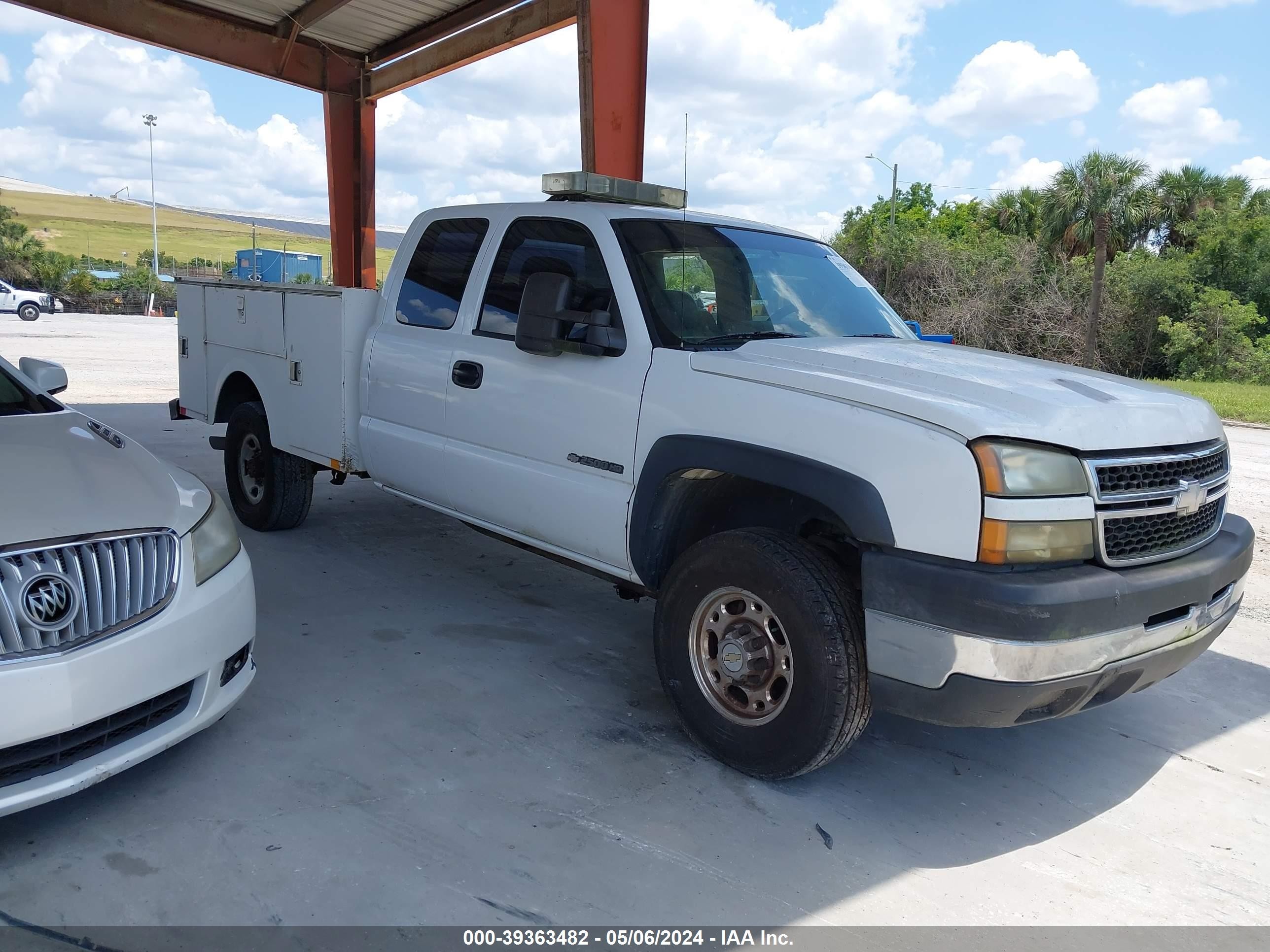 CHEVROLET SILVERADO 2006 1gbhc29u66e247874