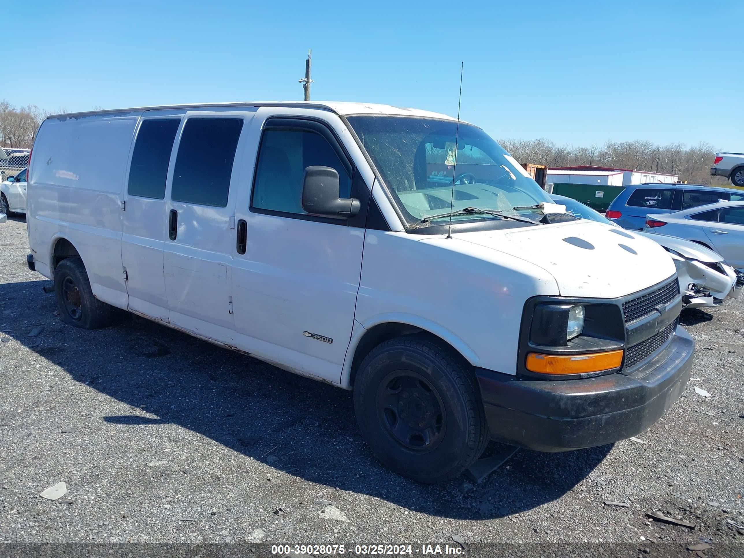 CHEVROLET EXPRESS 2003 1gbhg39u131178377