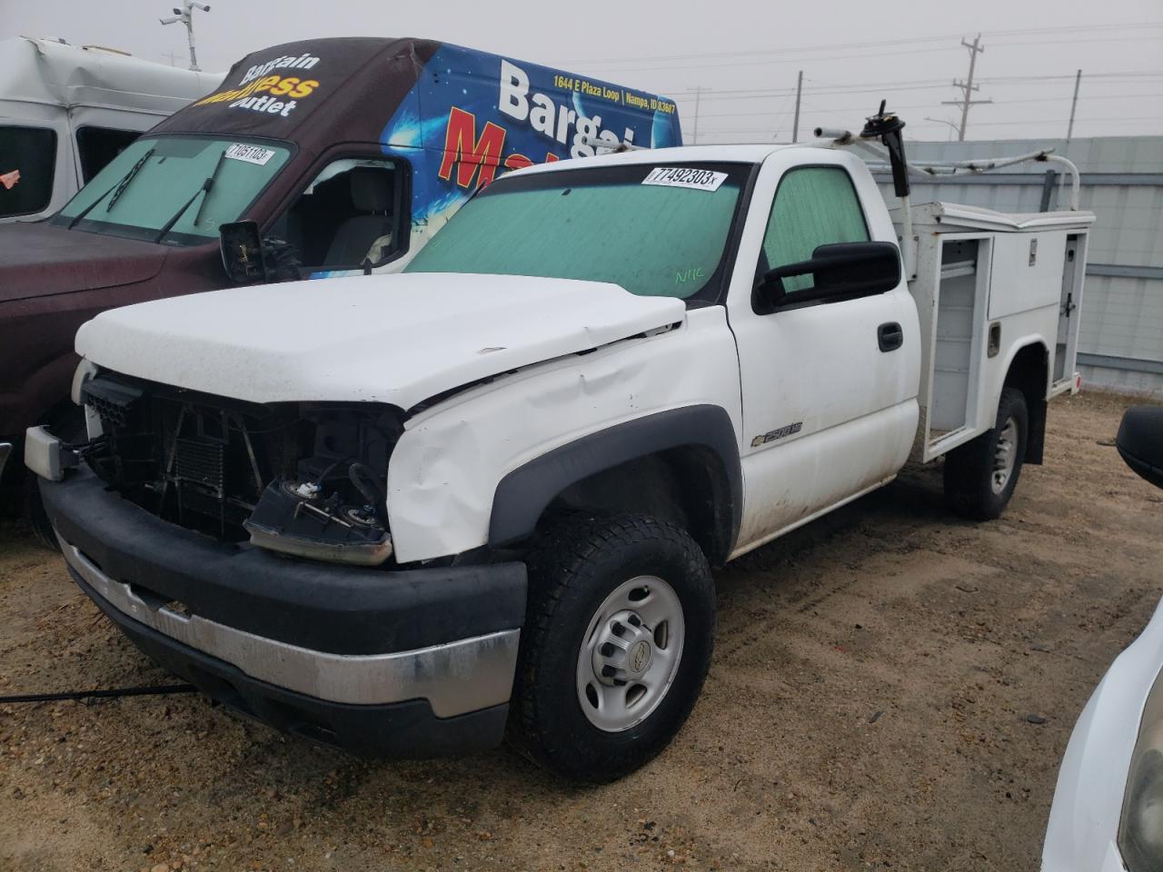 CHEVROLET SILVERADO 2007 1gbhk24u47e139619