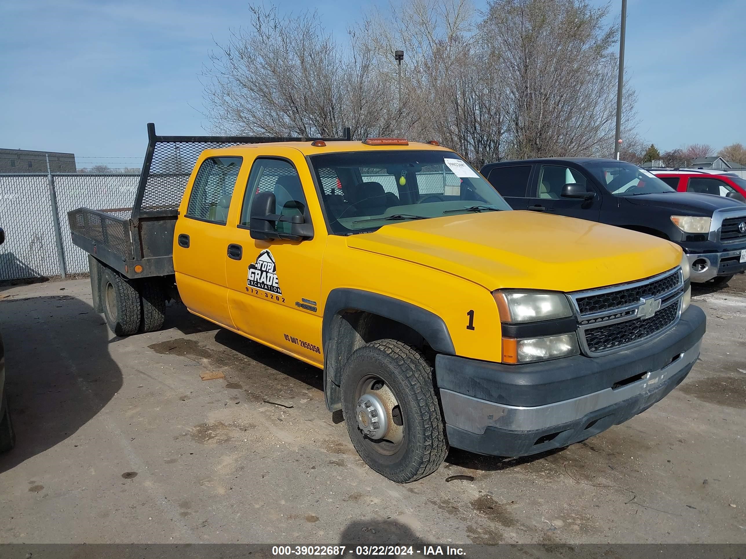 CHEVROLET SILVERADO 2007 1gbjc33d17f124270