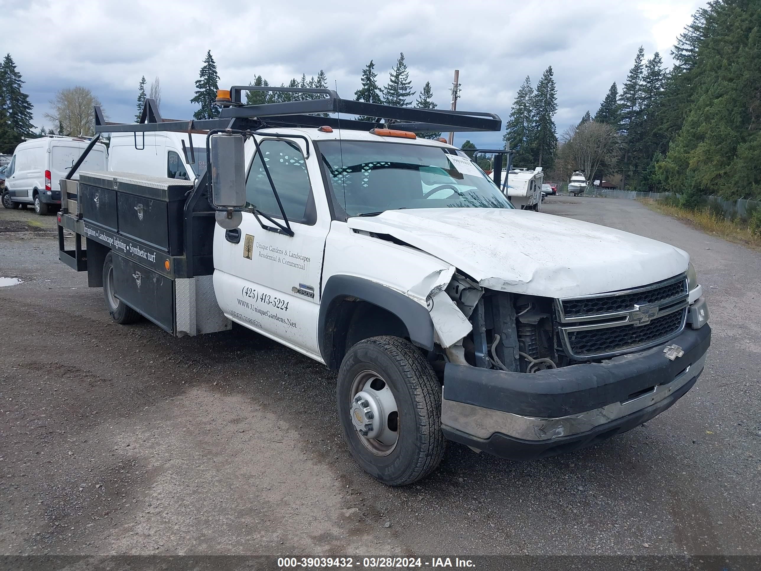 CHEVROLET SILVERADO 2006 1gbjc34d56e176360