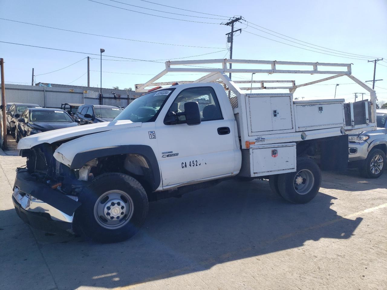 CHEVROLET SILVERADO 2007 1gbjc34d77e191086