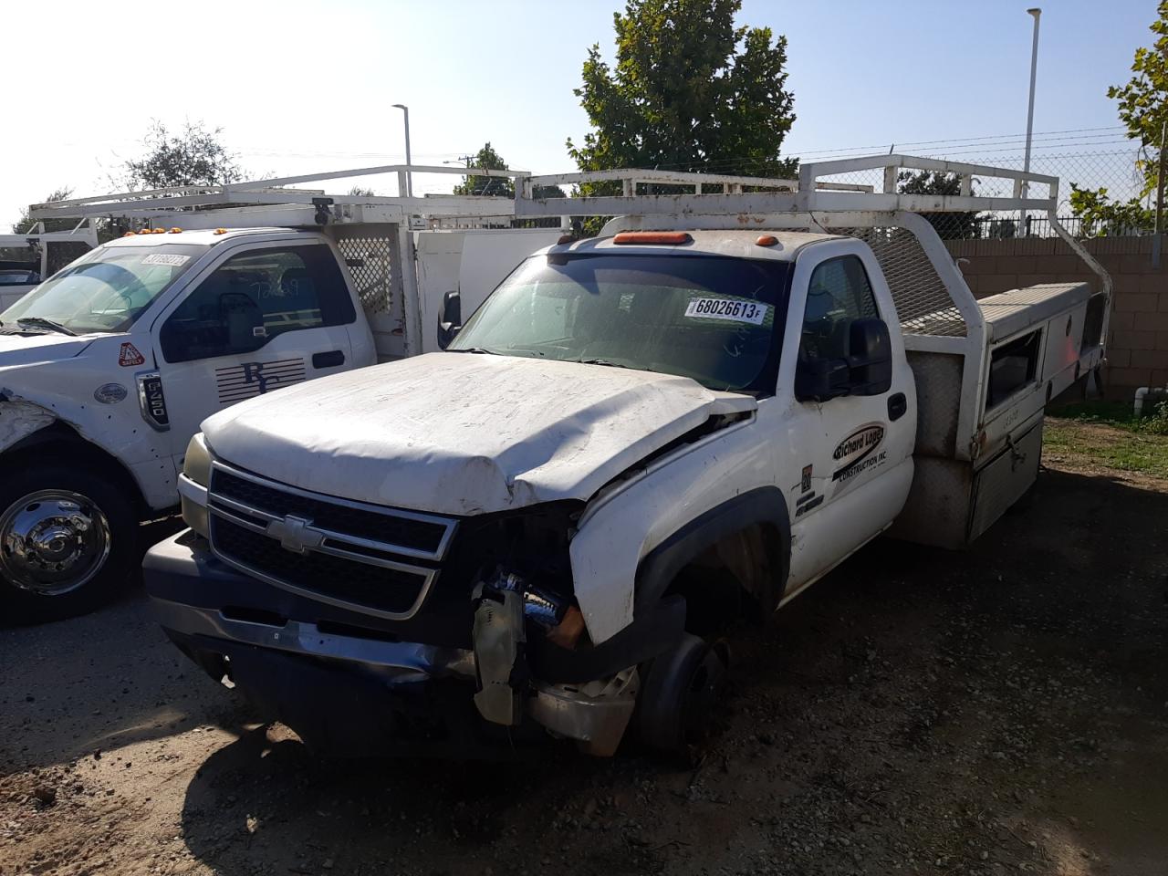 CHEVROLET SILVERADO 2007 1gbjc34d87e105946