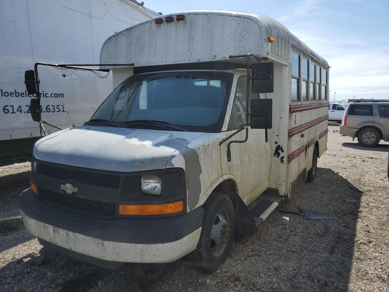 CHEVROLET EXPRESS 2008 1gbjg31k381204562