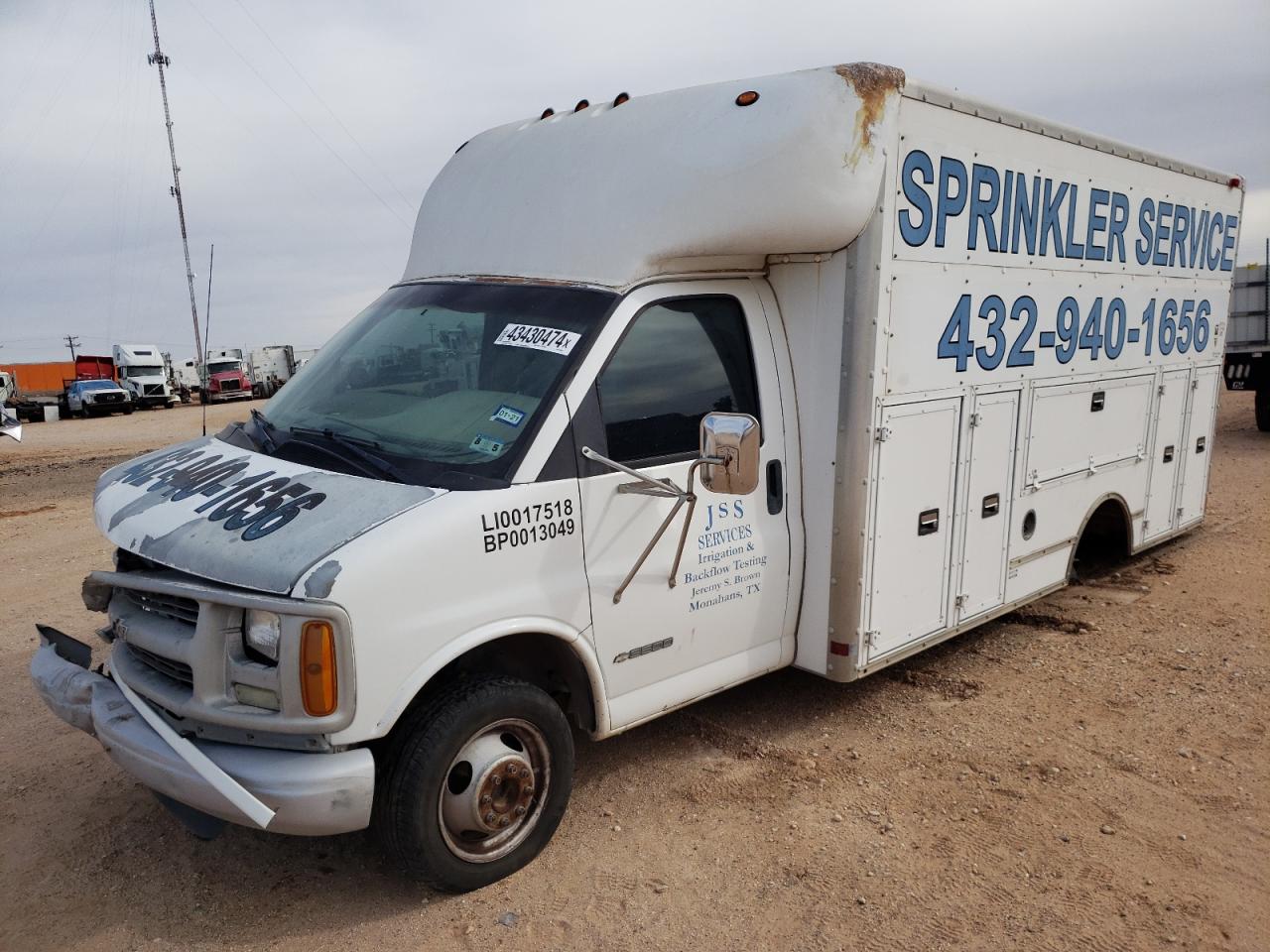 CHEVROLET EXPRESS 2001 1gbjg31r511239994