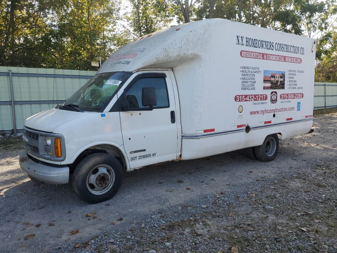 CHEVROLET EXPRESS 2000 1gbjg31rxy1266358