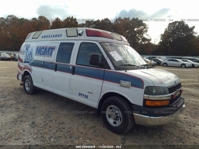 CHEVROLET EXPRESS G3500 2011 1gbzguclxb1116081